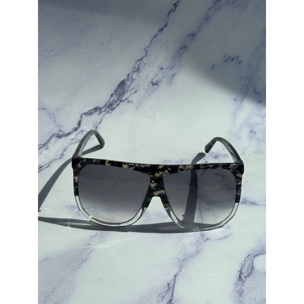 Loewe NEW Loewe LW40001F Filipa Sunglasses in Grey Blue Havana Size ONE SIZE - 4 Thumbnail