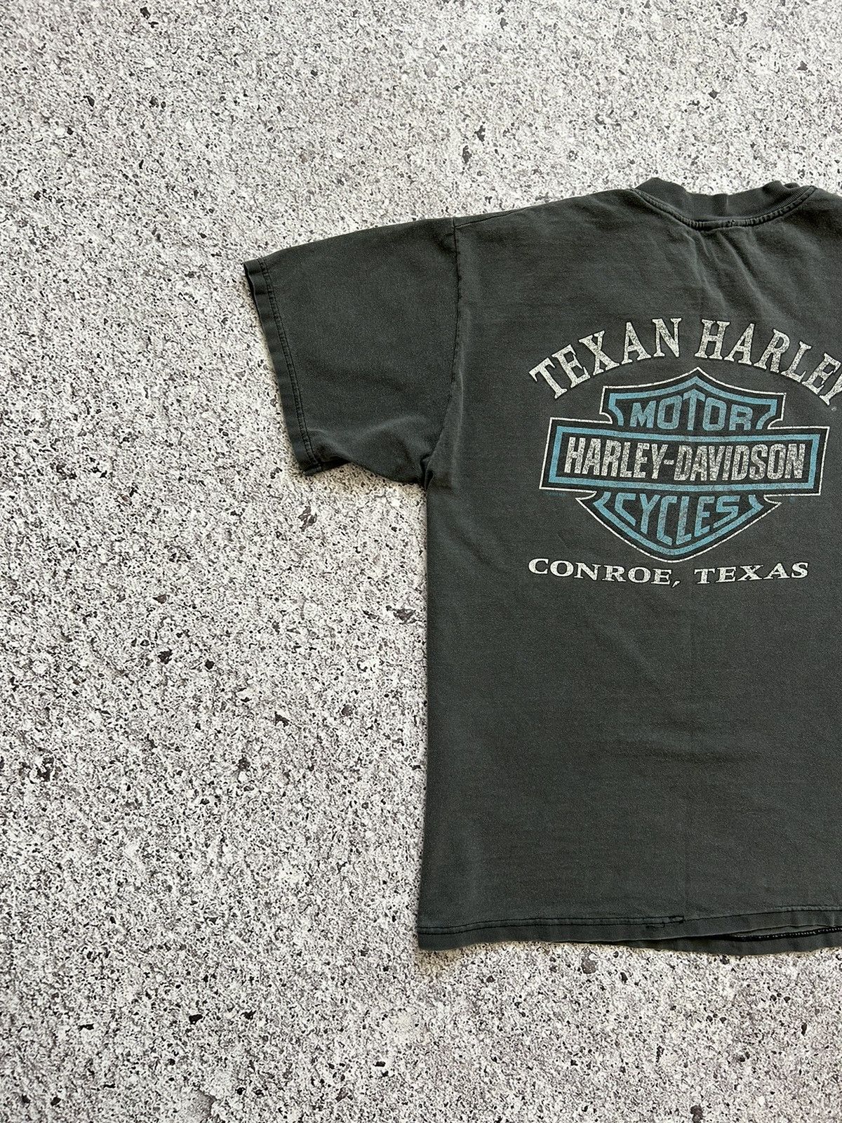 Band Tees × Harley Davidson × Vintage Vintage 2000’s Harley Davidson Iron Horses Bike USA T-Shirt Size US M / EU 48-50 / 2 - 7 Thumbnail