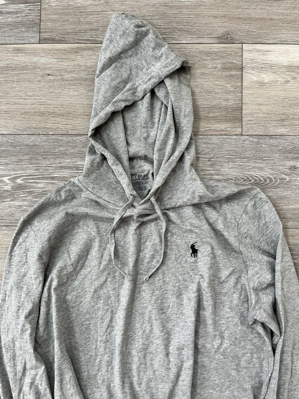 Polo Ralph Lauren Polo Ralph Lauren Hooded Long Sleeve T-Shirt Size US L / EU 52-54 / 3 - 4 Thumbnail