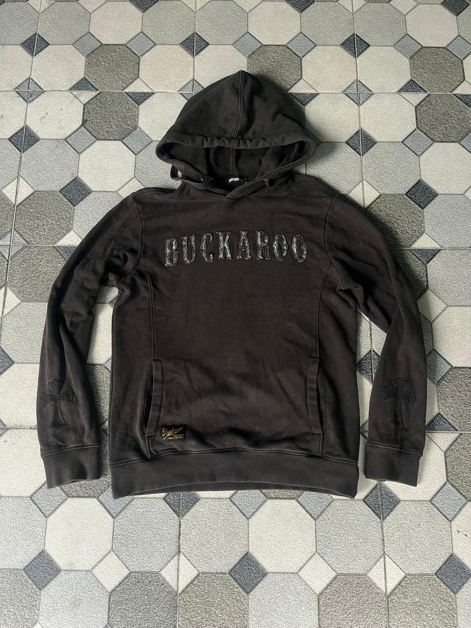 BUCKAROO Japanese Brand Buckaroo Hoodie Faded Size US XL / EU 56 / 4 - 1 Thumbnail