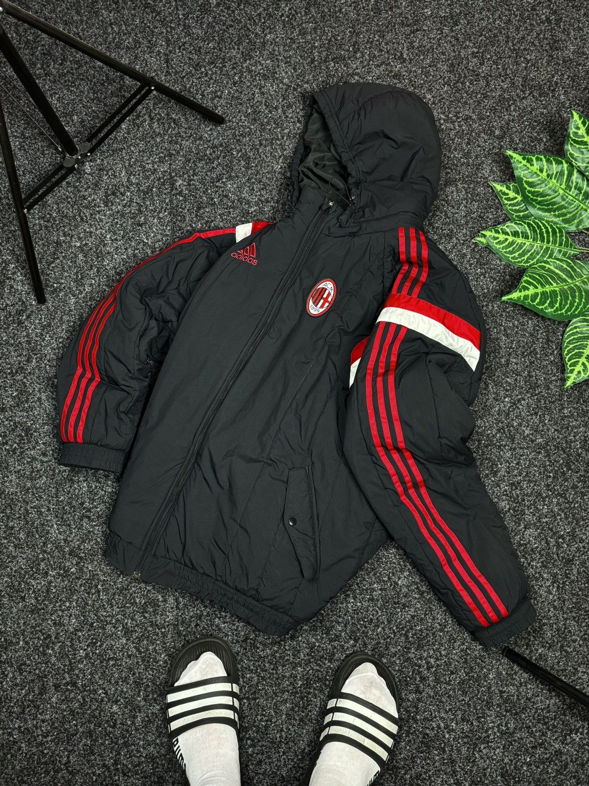 Adidas Adidas Milan Italy 🇮🇹 Jacket Winter size XL Size US XL / EU 56 / 4 - 4 Thumbnail