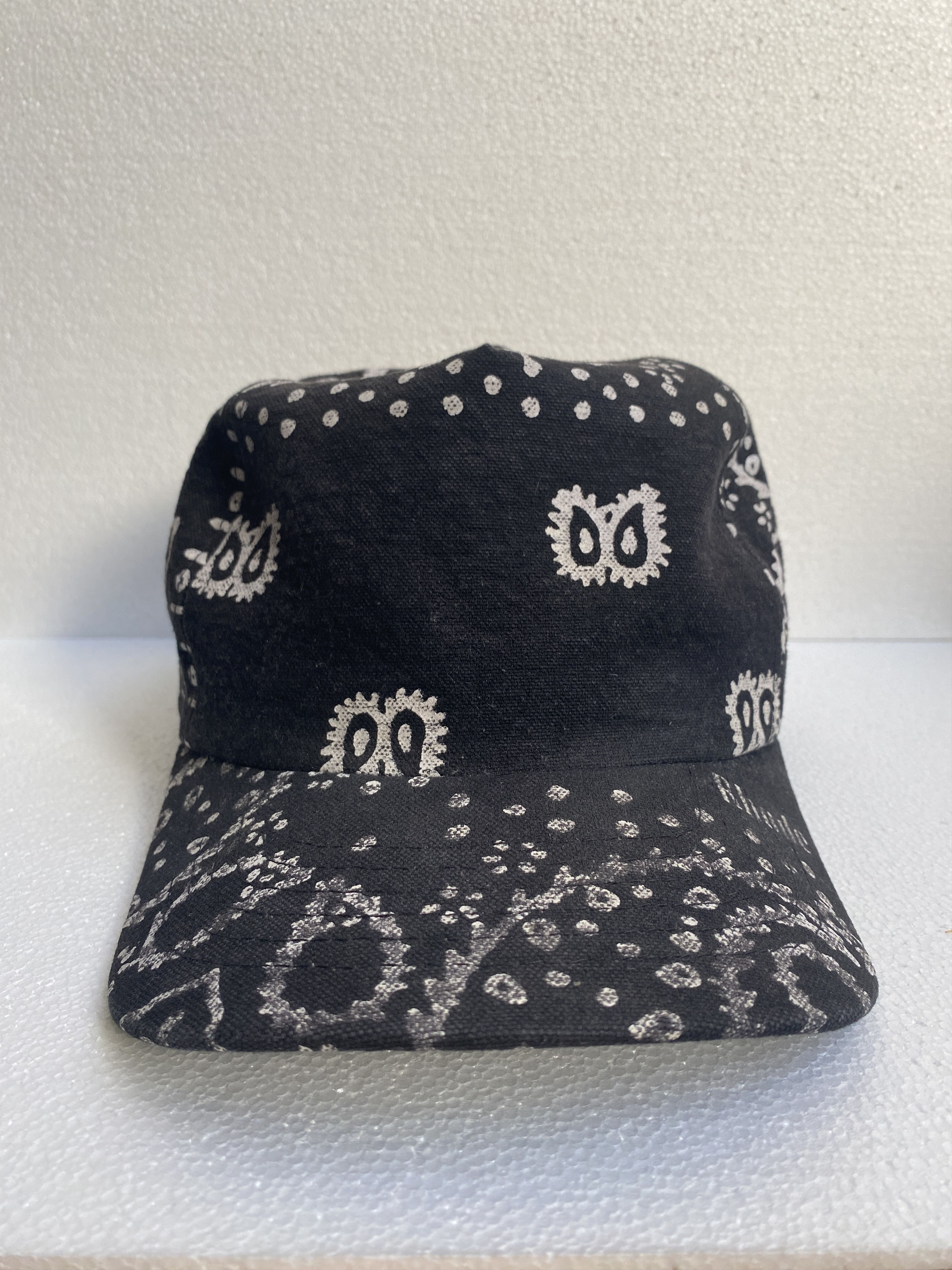 Rhude Rhude Repurposed Paisley Cap Black Size ONE SIZE - 8 Thumbnail