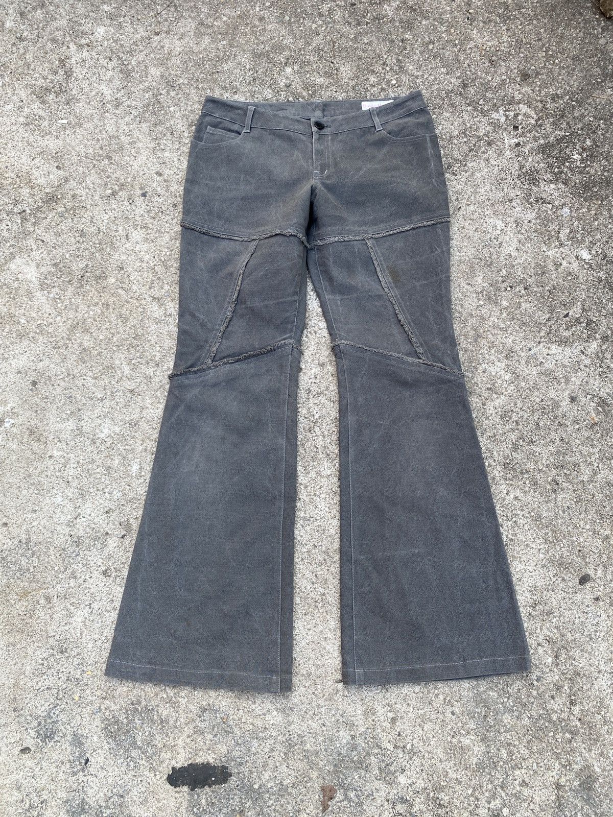Japanese Brand × Le Grande Bleu (L.G.B.) × Tornado Mart Bridal Heart Japan Spiral Cut Super Flare Pant Size US 32 / EU 48 - 3 Thumbnail