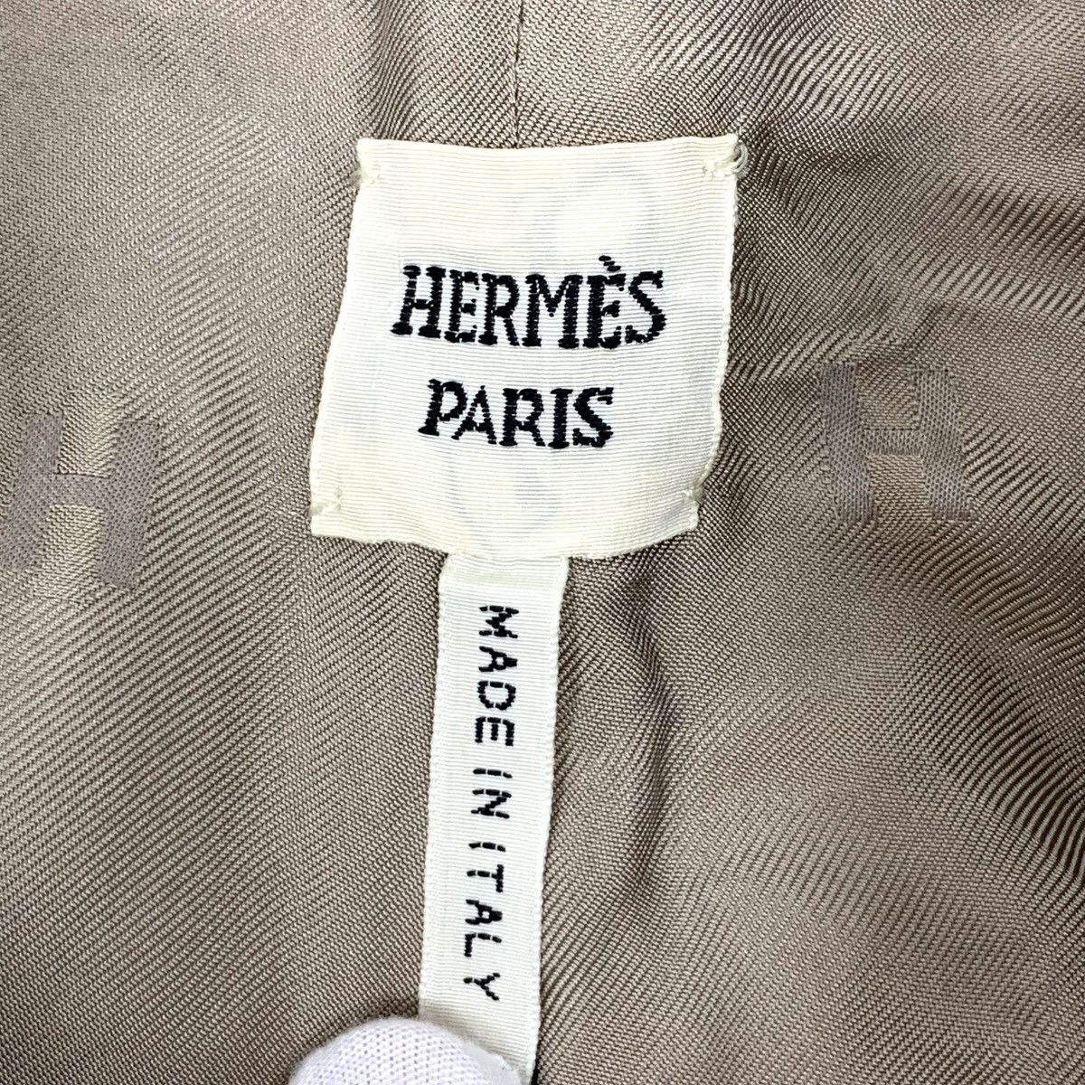 Hermes Hermes Brown Lambskin Leather Casual Shorts K26WX Size 24" / US 00 / IT 34 - 5 Thumbnail