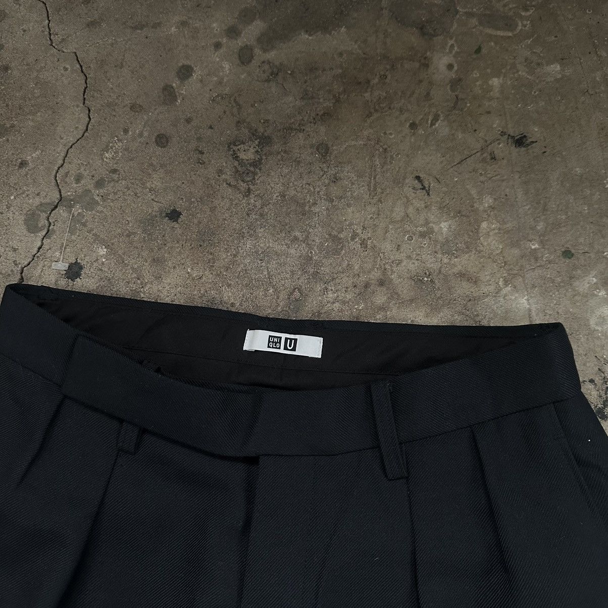Christophe Lemaire × Uniqlo Uniqlo U Wide-leg 5-pocket trousers Size 25" / US 0 / IT 36 - 6 Thumbnail