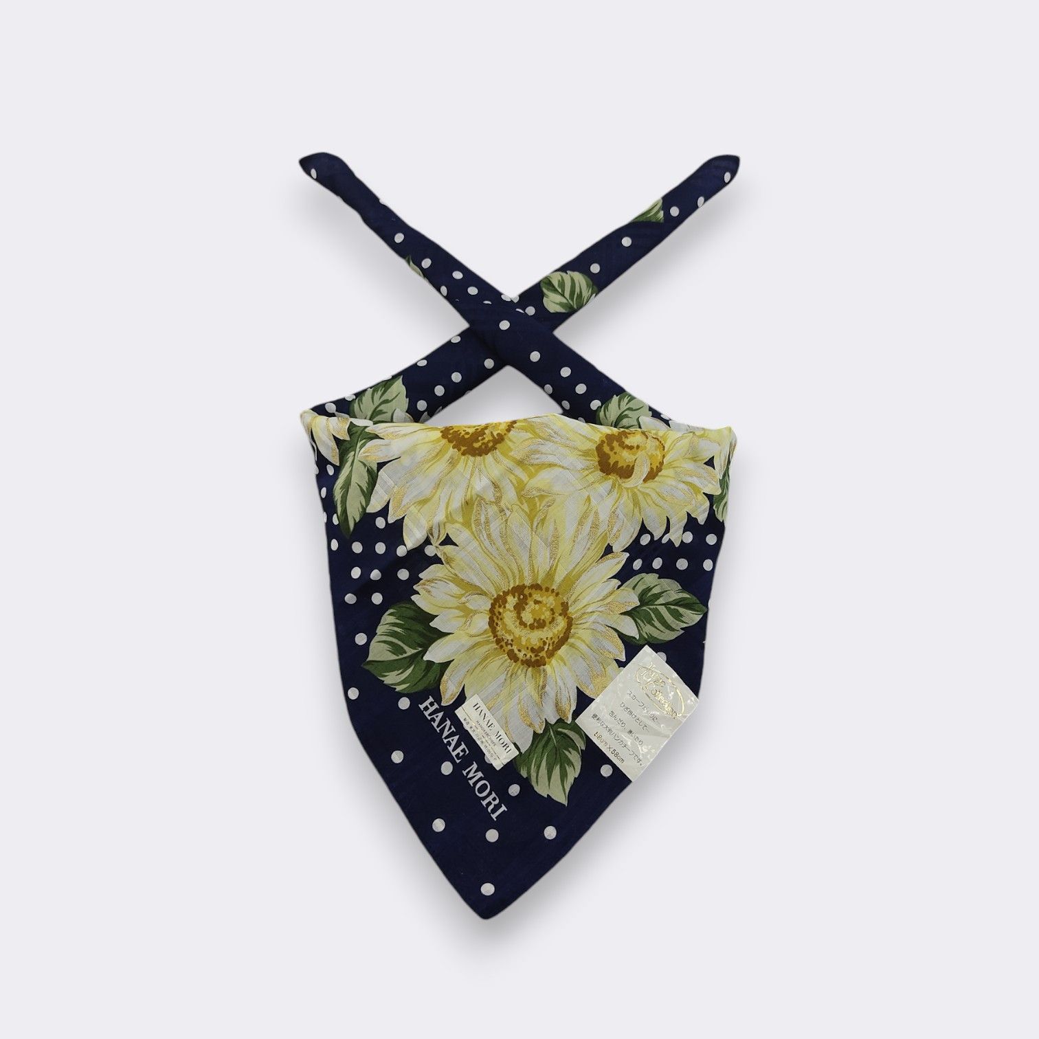 Hanae Mori Vintage Hanae Mori Handkerchief Neckerchief Bandana H120E Size ONE SIZE - 1 Thumbnail