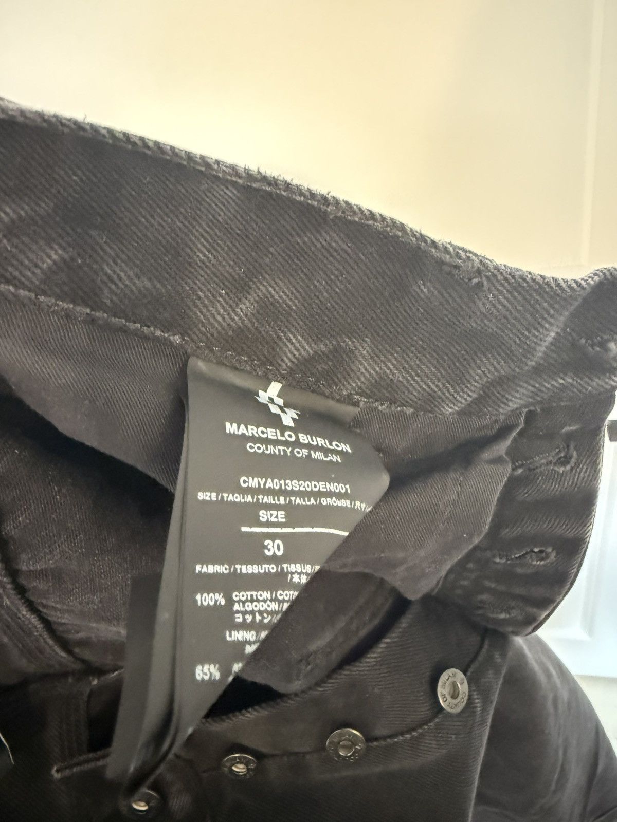 Marcelo Burlon Work Pants Size US 30 / EU 46 - 17 Thumbnail