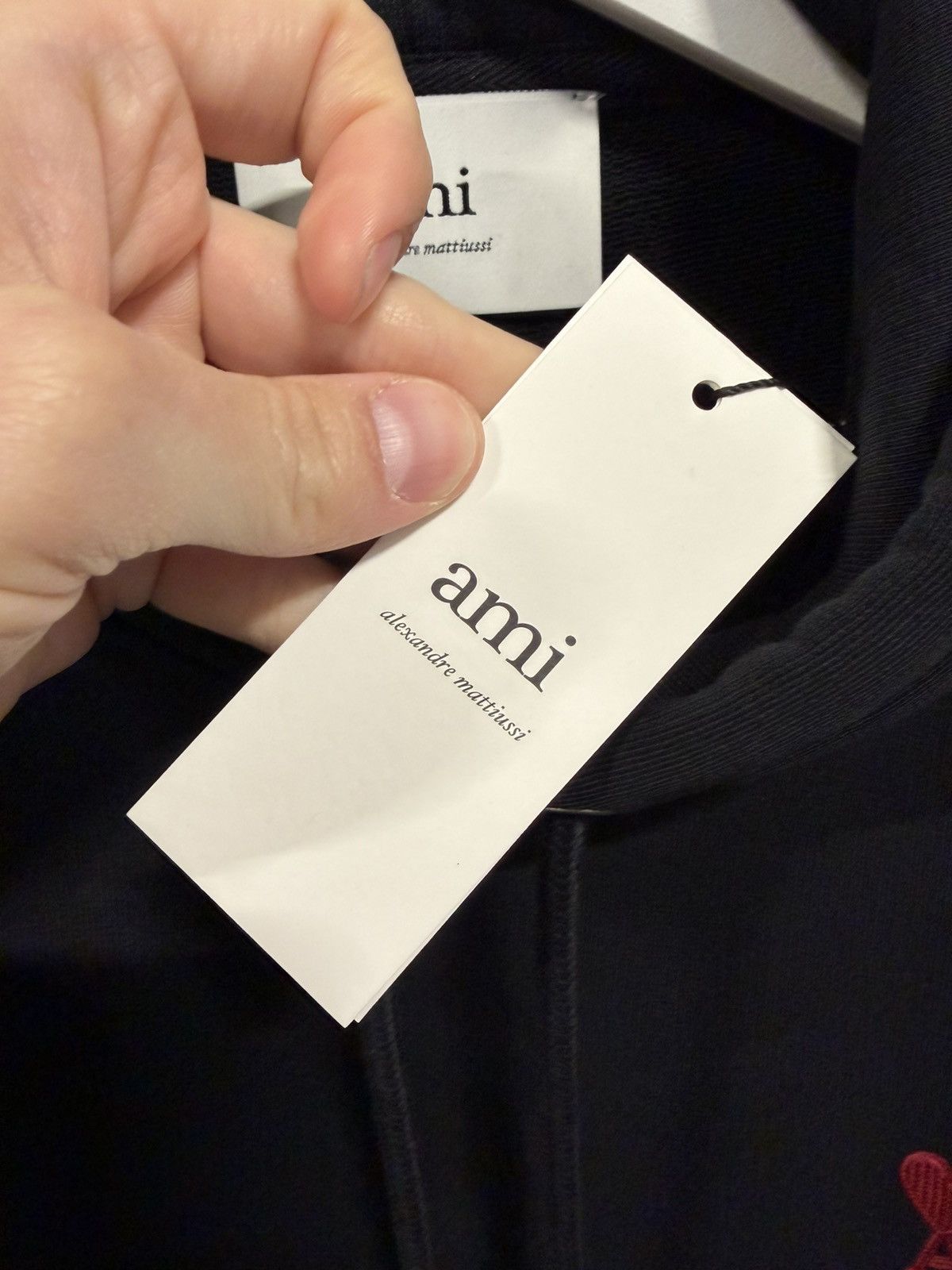 AMI Ami Paris Logo Hoodie NEW Size US L / EU 52-54 / 3 - 6 Thumbnail