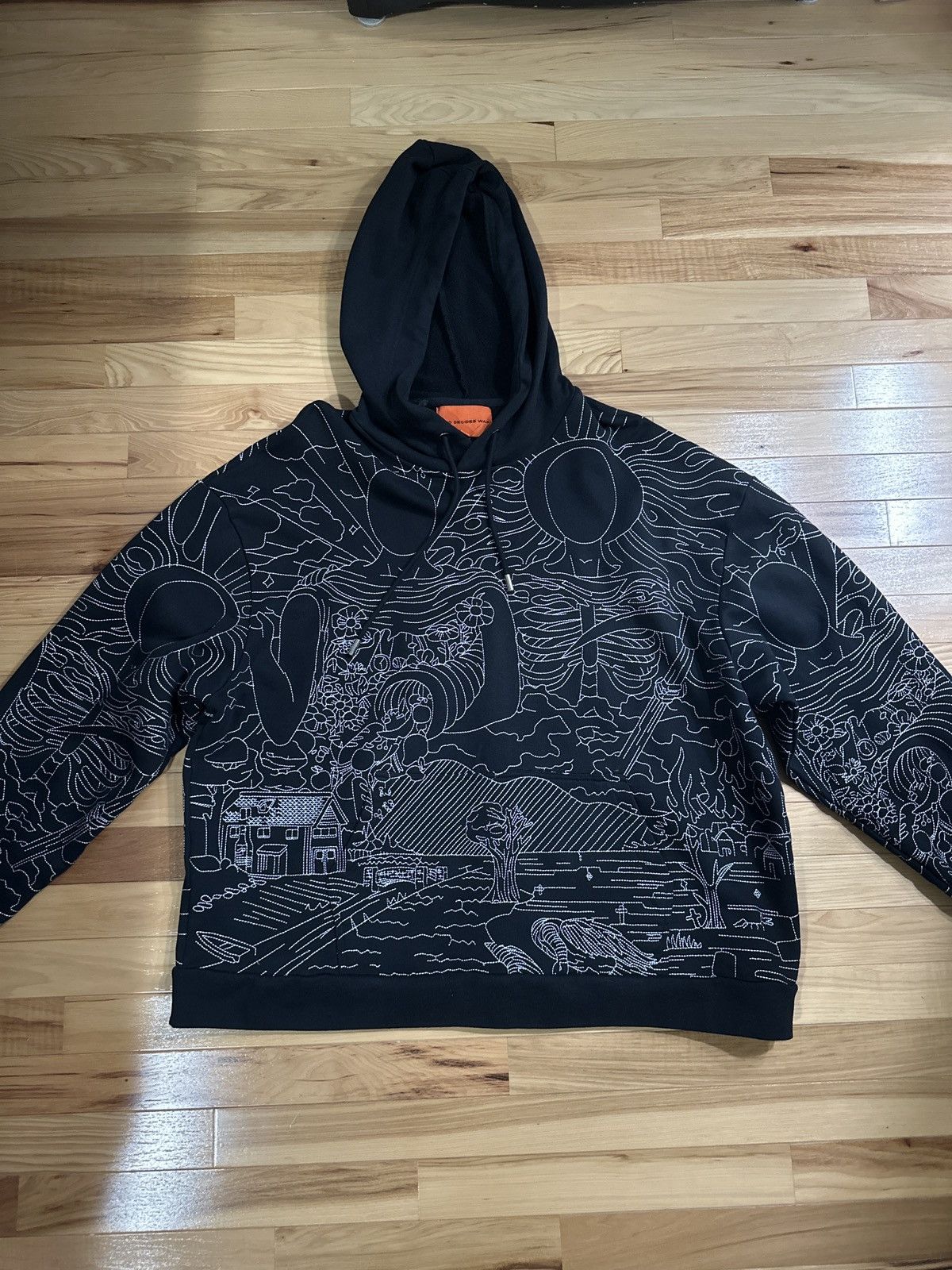 Who Decides War Who Decides War Stitched Hoodie Size US S / EU 44-46 / 1 - 3 Thumbnail