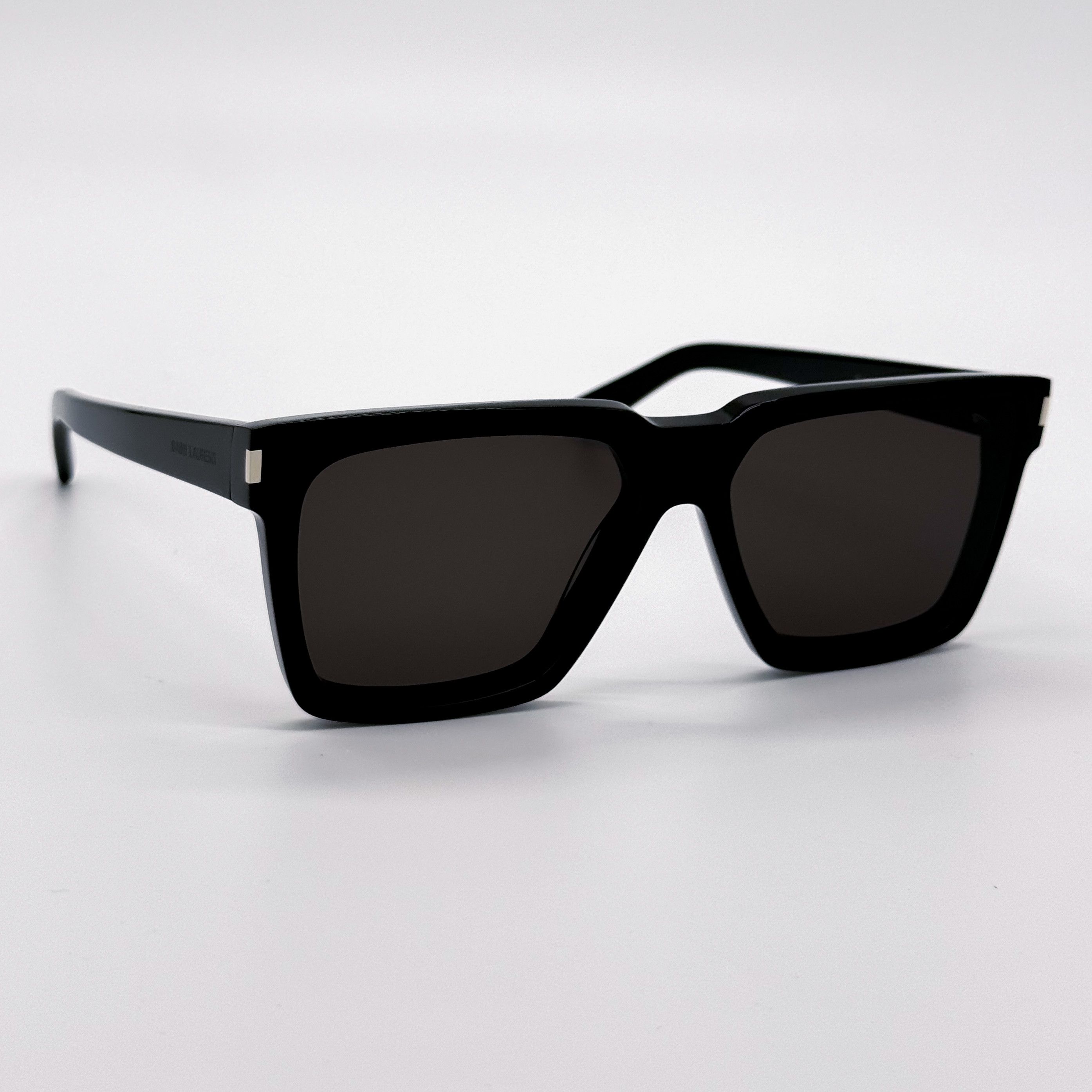 Saint Laurent Paris NEW SAINT LAURENT SL610 001 SQUARE BLACK Size ONE SIZE - 3 Thumbnail