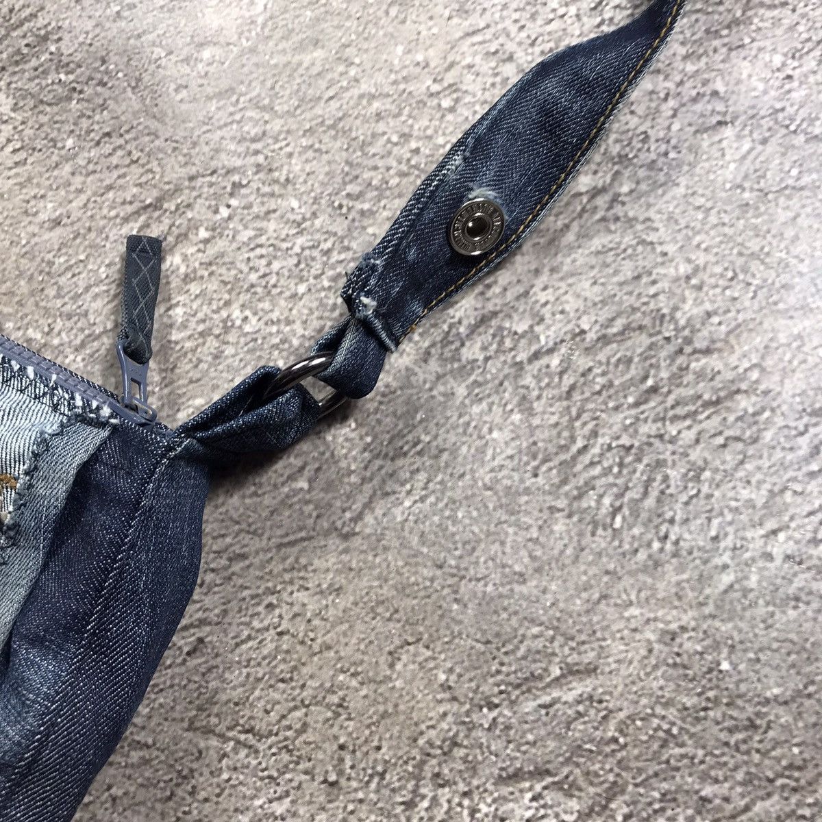 Vintage Vintage 90s Japanese Striped Crossbody Bag Tactical Y2K OS Size ONE SIZE - 4 Thumbnail