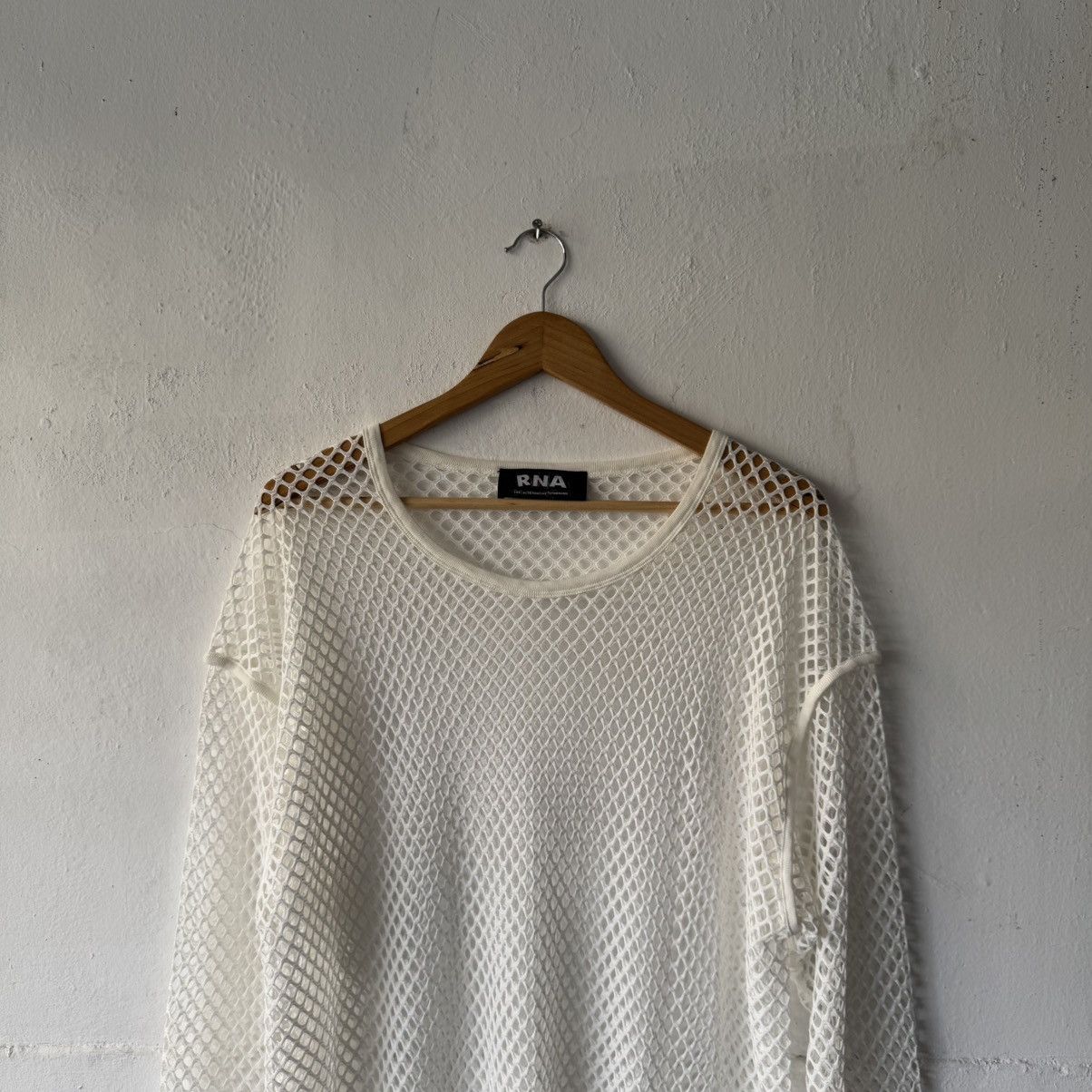 If Six Was Nine 2000s Japanese brand mesh fishnet Size US XXL / EU 58 / 5 - 3 Thumbnail