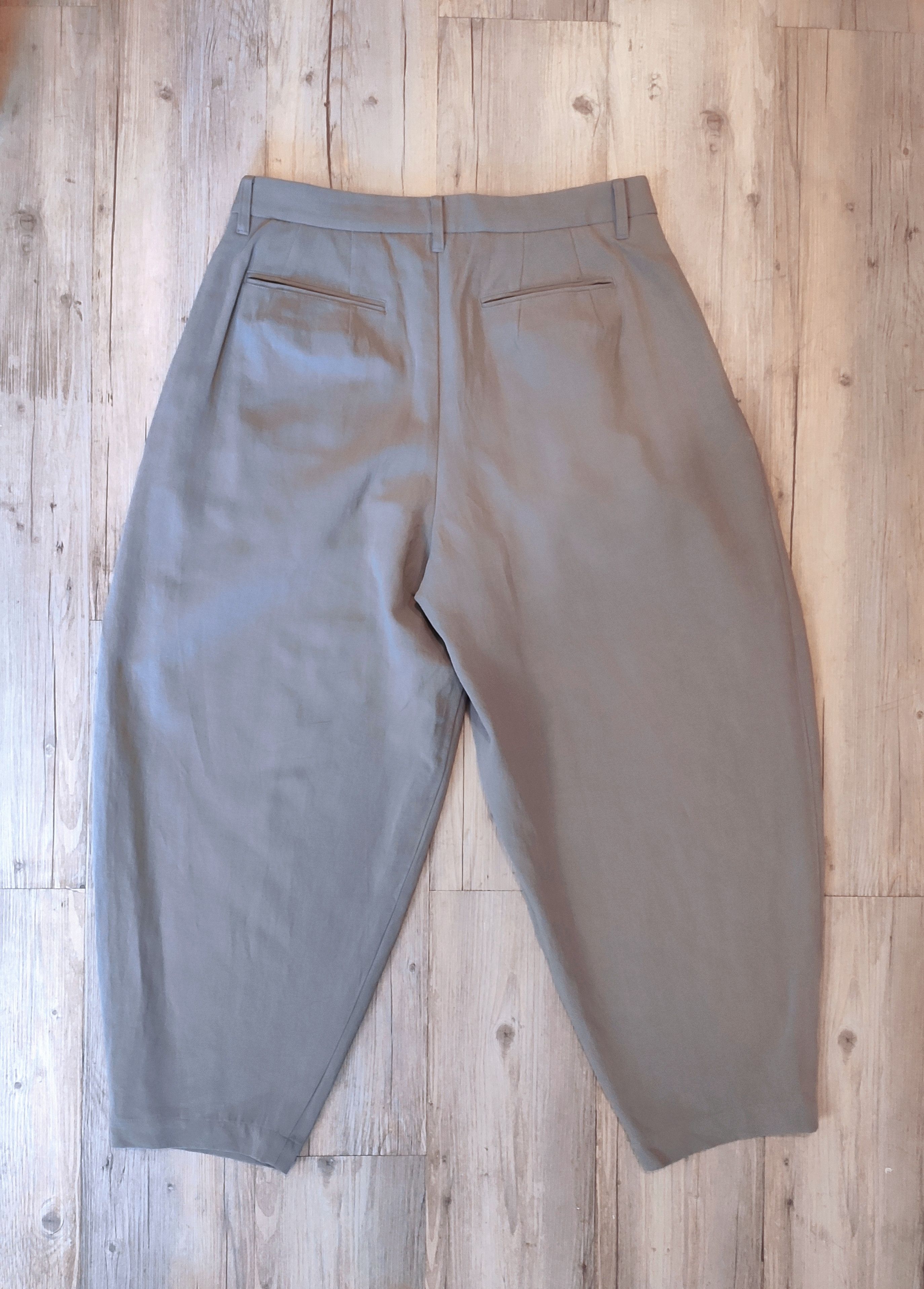 Attachment NEW! SS22 Gabardine pants.Like Uma Wang or Ziggy Chen Size US 32 / EU 48 - 6 Thumbnail