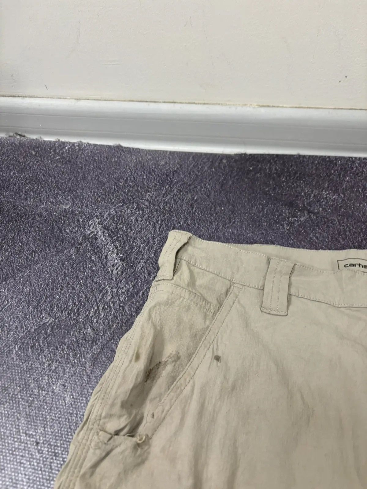 Carhartt × Vintage Vintage Carhartt Y2K Relaxed Fit USA Work Carpenter Shorts Size US 32 / EU 48 - 6 Thumbnail