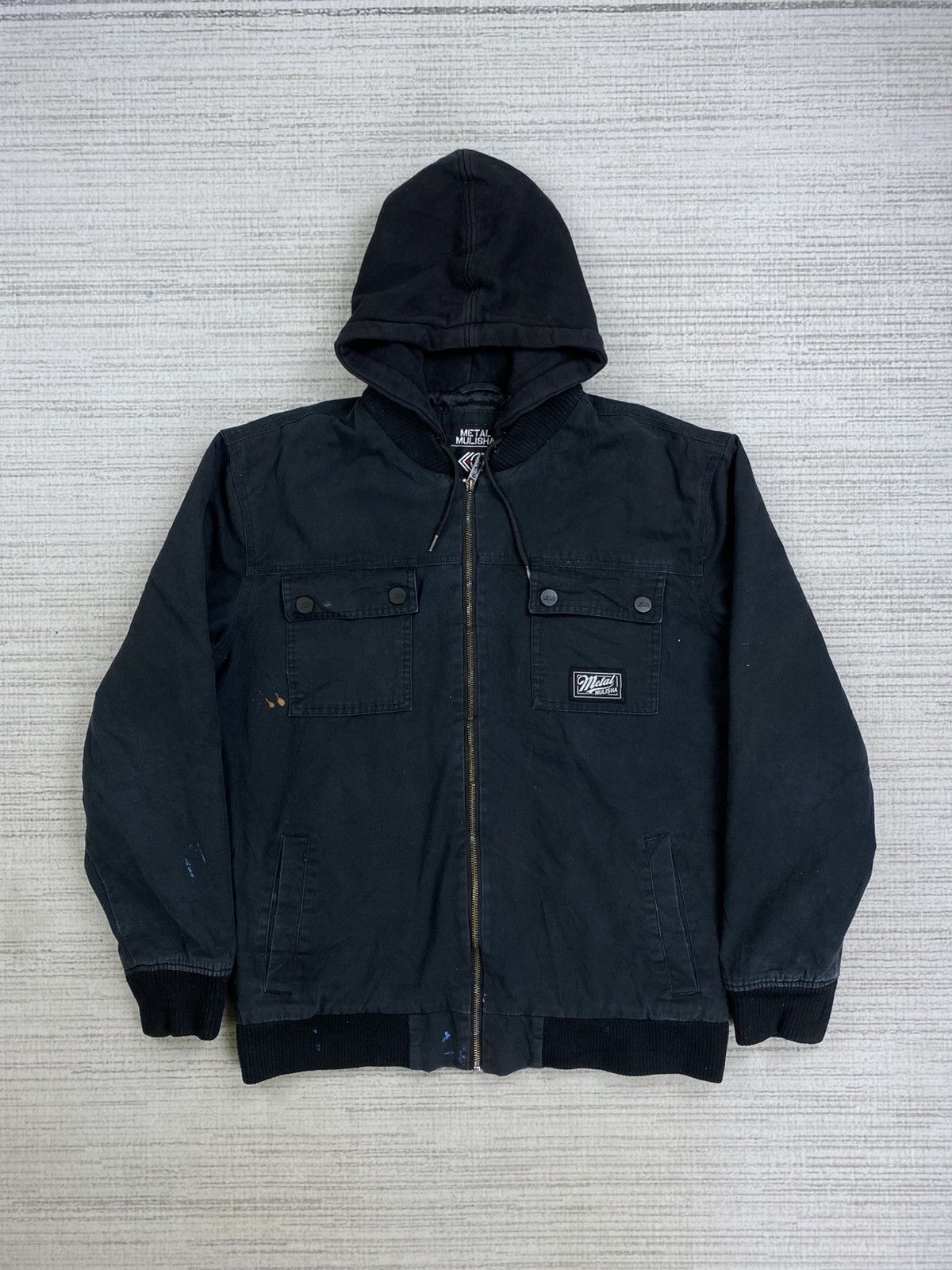 Vintage Metal Mulisha Multipocket Hoodie Jacket