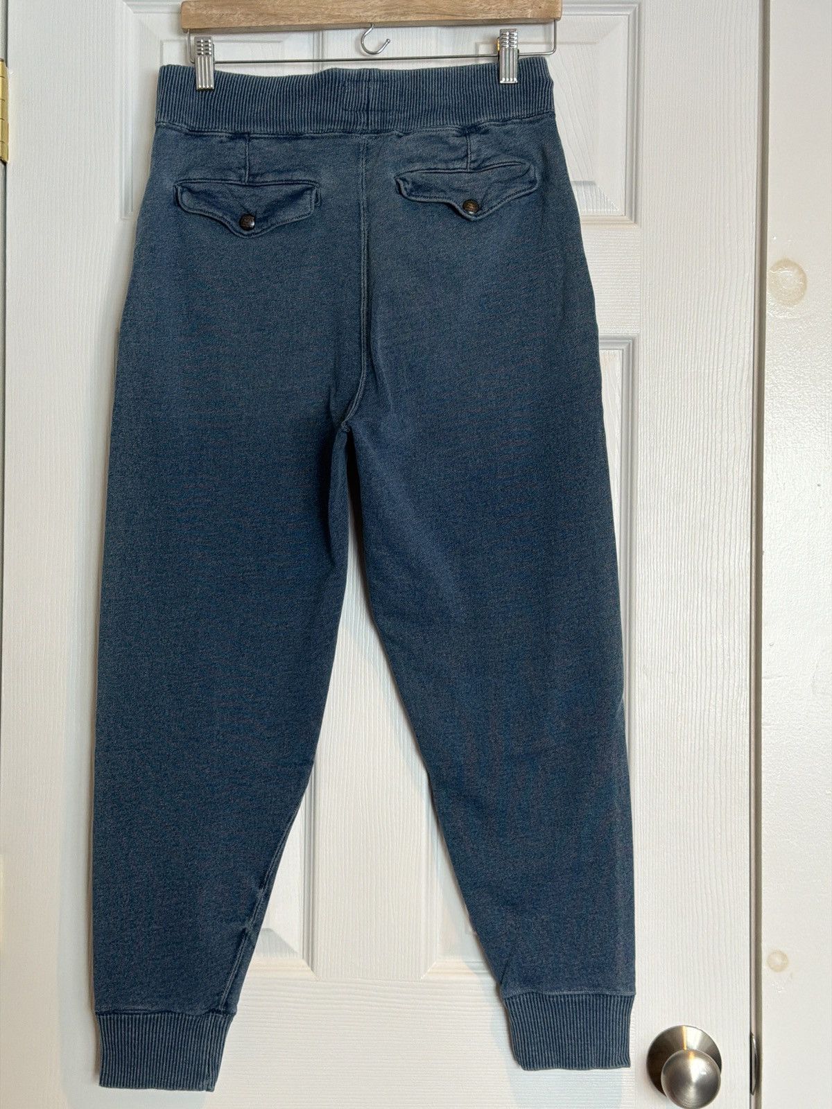 RRL Ralph Lauren RRL Indigo French Terry Sweatpant Size US 29 - 3 Thumbnail