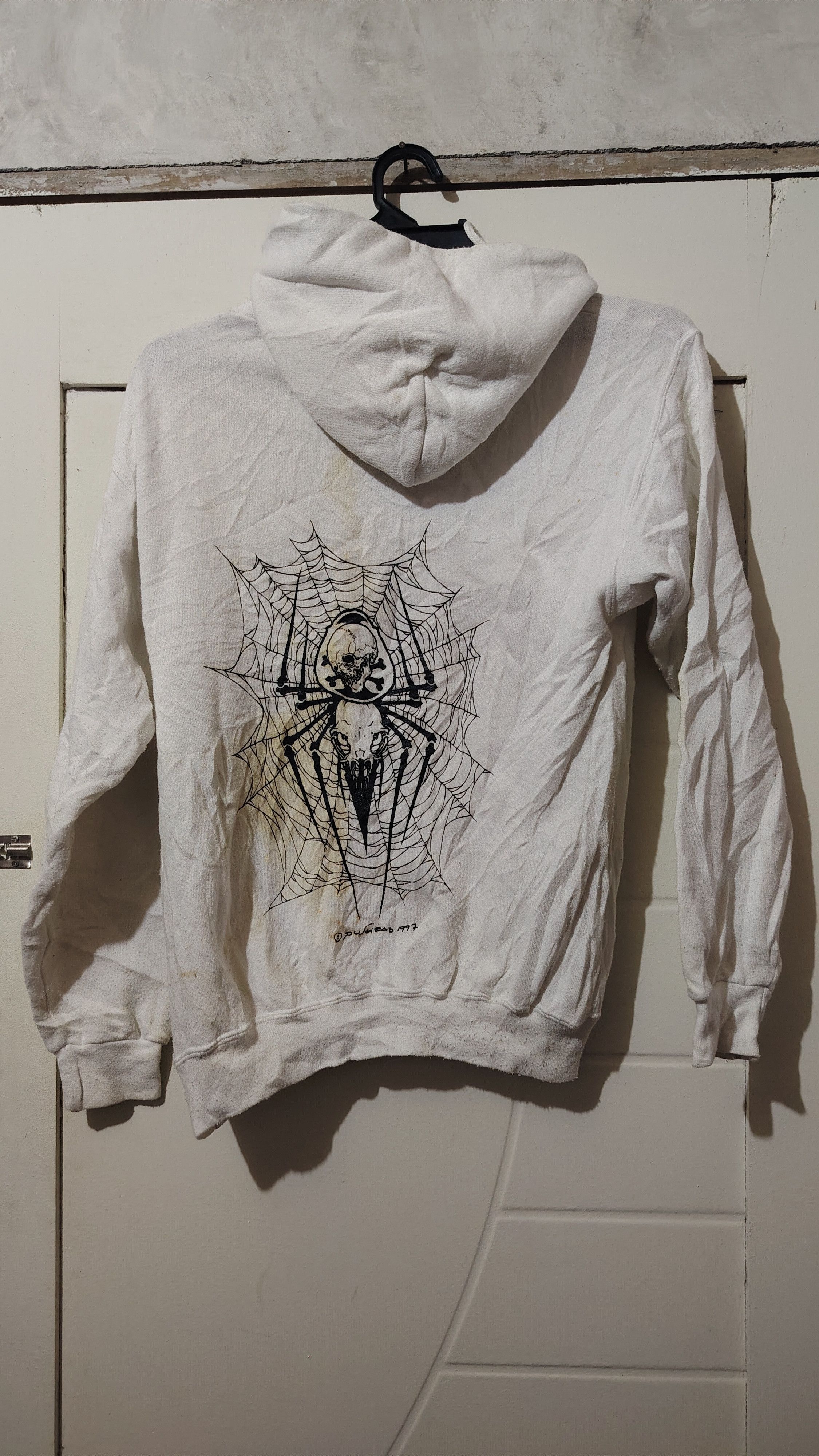 Vintage Rare Pushead 1997 Hoodie Size US S / EU 44-46 / 1 - 2 Thumbnail