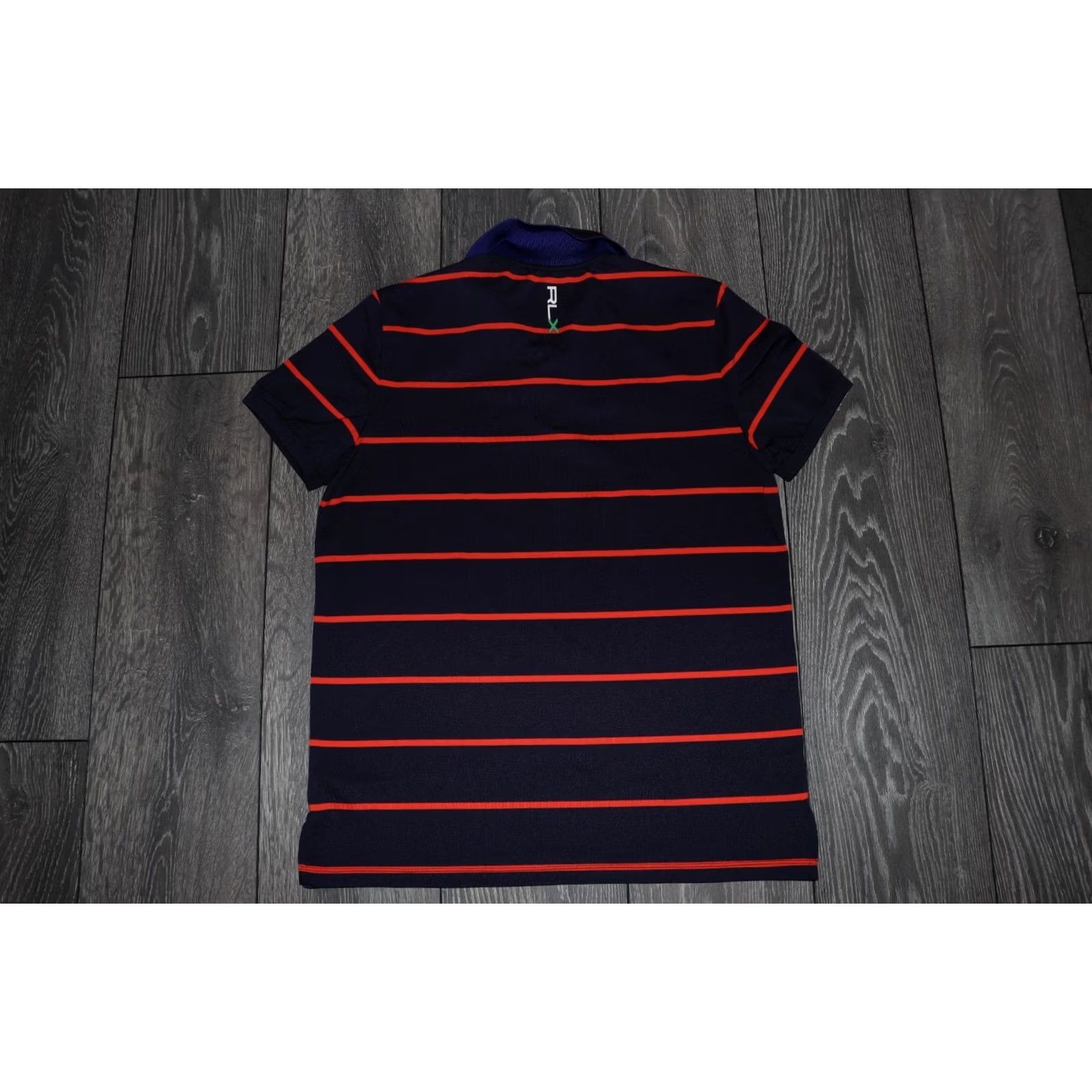 Ralph Lauren POLO RALPH LAUREN RLX STRIPED SHORT SLEEVE GOLF POLO NAVY RED MENS SIZE M Multicolor Striped Short Sleeve Polo Golf RLX Logo Regular Fit Men’s Polo Size US M / EU 48-50 / 2 - 7 Thumbnail