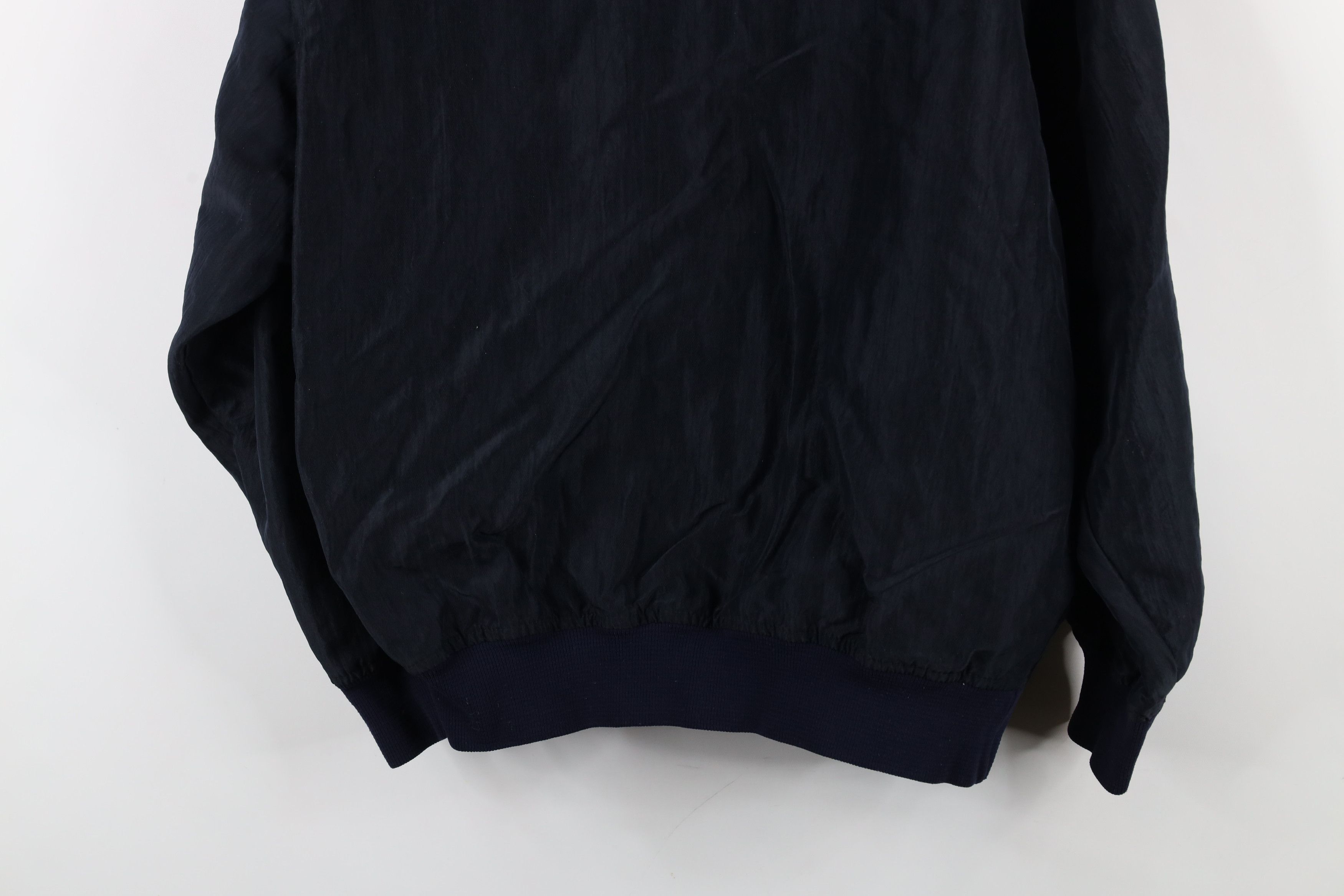 Starter × Vintage Vintage 90s Starter Blank Pullover Windbreaker Jacket Blue Size US M / EU 48-50 / 2 - 14 Thumbnail