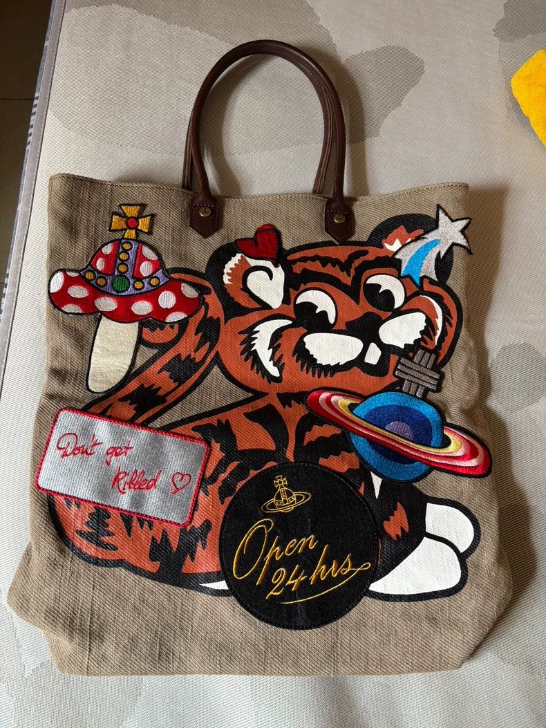 Vivienne Westwood Vivienne Westwood size os Single shoulder canvas bag Size ONE SIZE - 1 Thumbnail