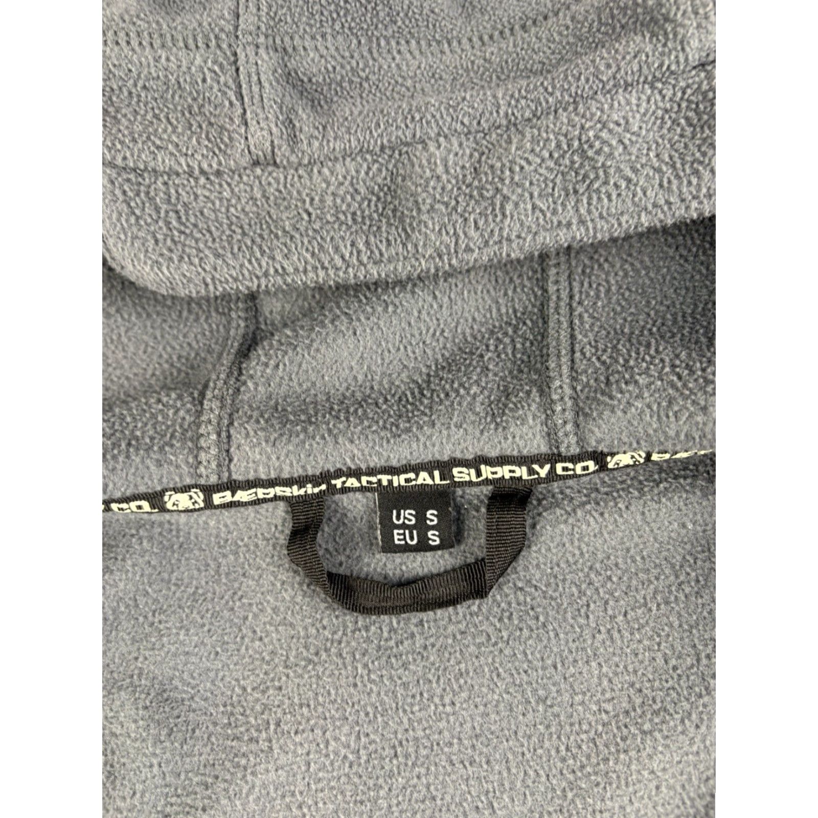 Vintage BAERSkin Hoodie Jacket Men S Gray Fleece Zip Pockets Full Zip Hooded Military Army Outdoor Tactical Size US S / EU 44-46 / 1 - 5 Thumbnail