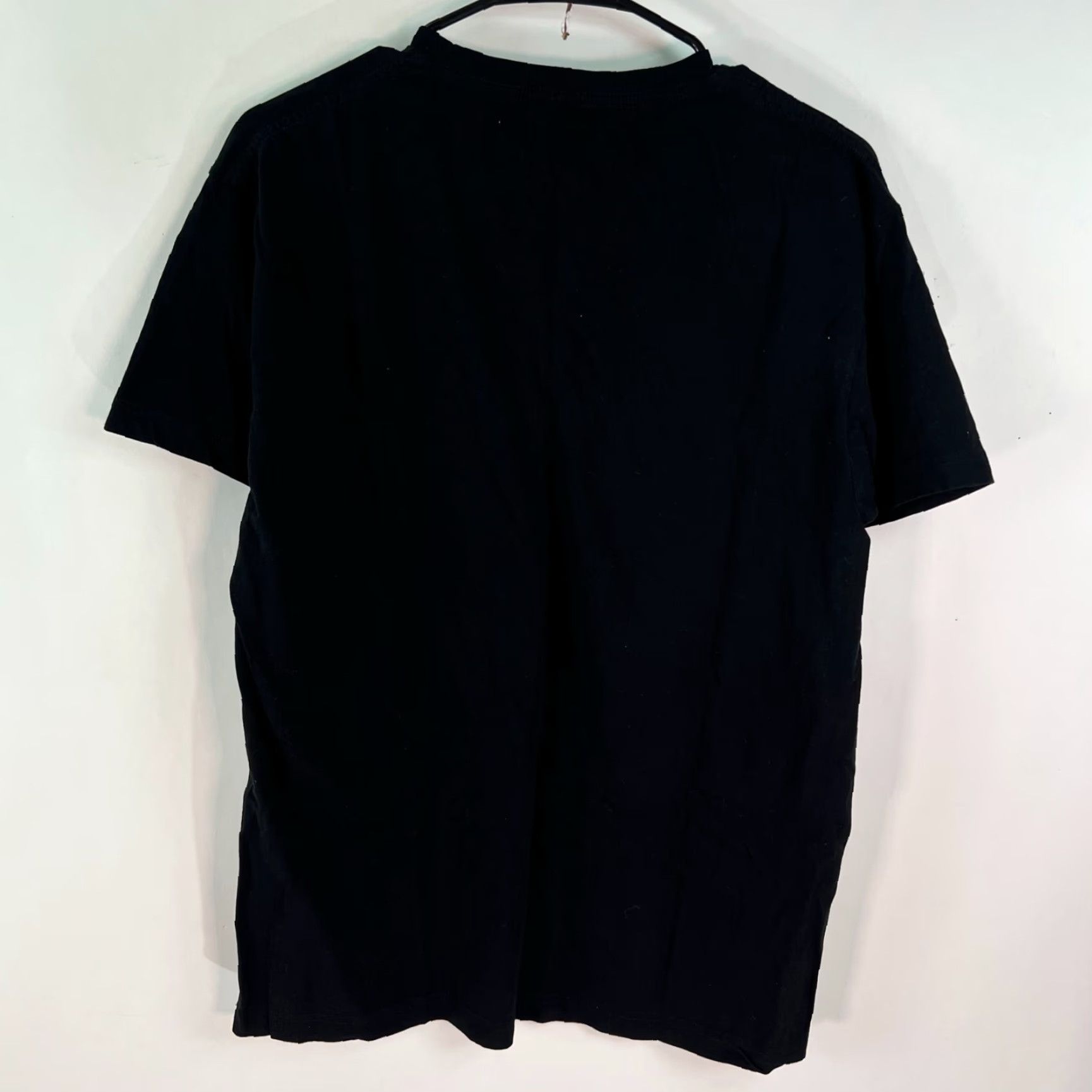 Vintage METALLICA Shirt Mens L Black Ride the Lightning Graphic Front & Shoulders Hit T-Shirt Band Rock 1980s Mens L Black Size US L / EU 52-54 / 3 - 4 Thumbnail