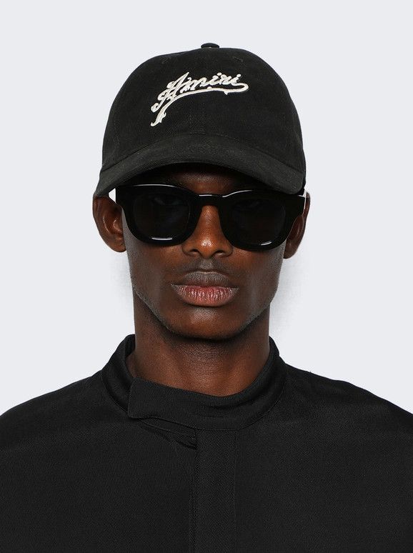 Amiri o1gr1nt0426 Size: OS / Baroque Logo Dad Hat / Cap Black Size ONE SIZE - 2 Thumbnail