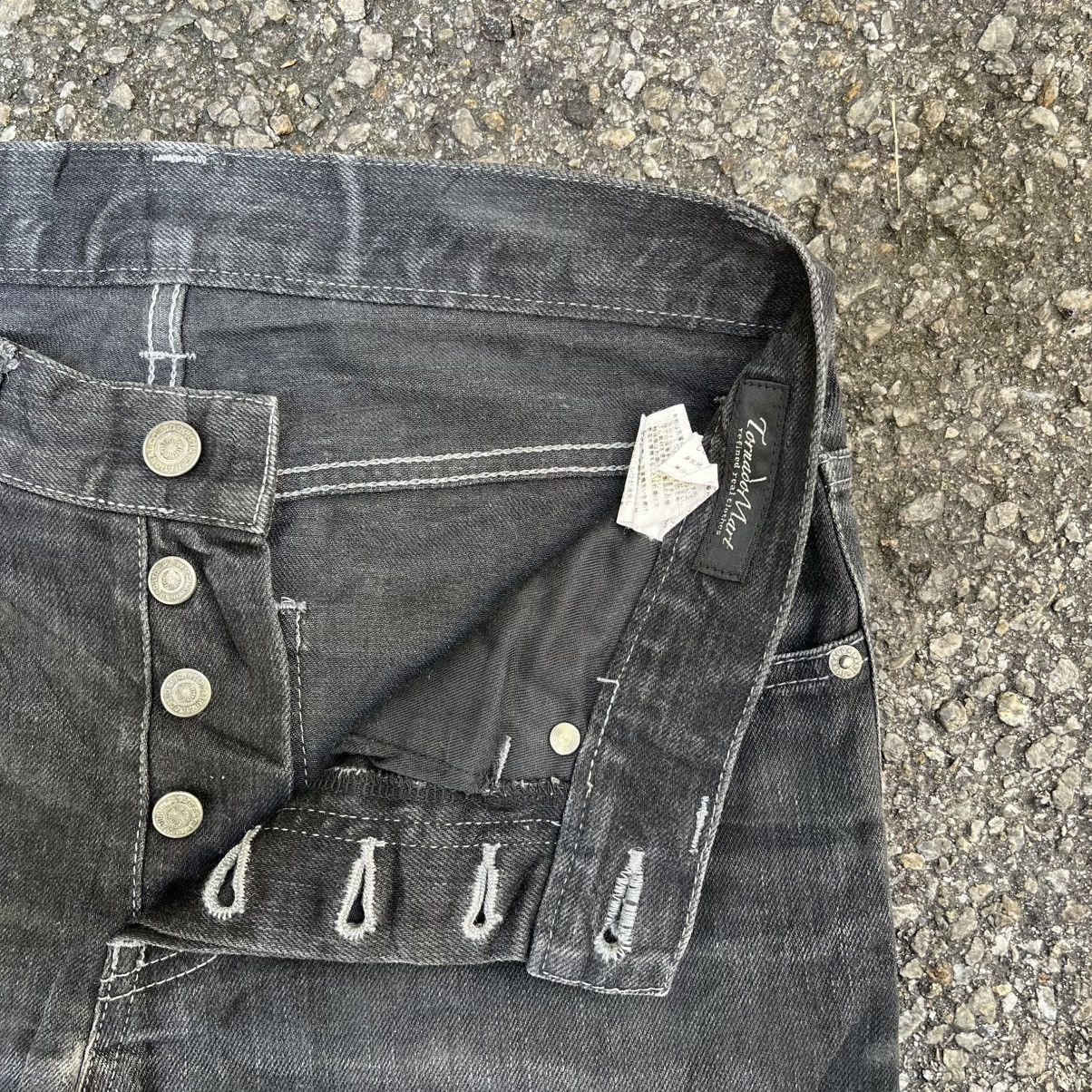 Tornado Mart Tornado Mart Clawmark Denim Curve Leg Bootcut Flare Jeans Size US 29 - 6 Thumbnail