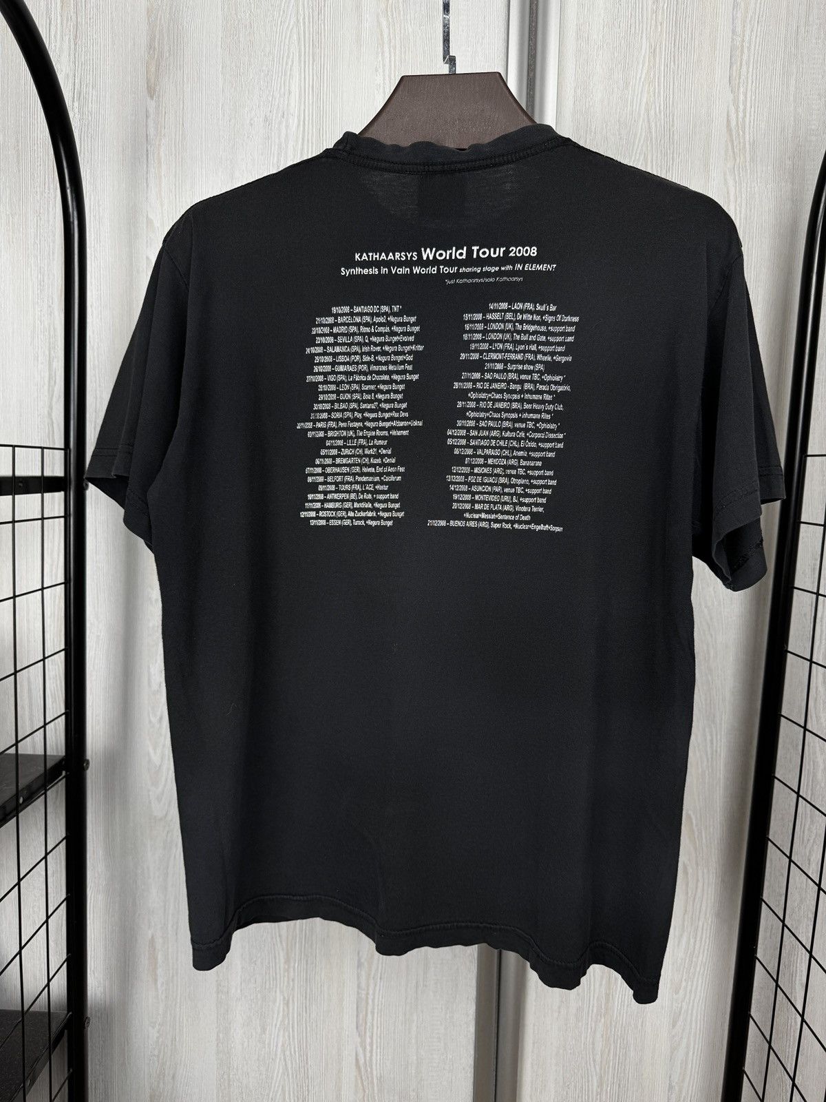 Band Tees Kathaarsys Verses in Vain World Tour 2008 band tee shirt Size US L / EU 52-54 / 3 - 3 Thumbnail