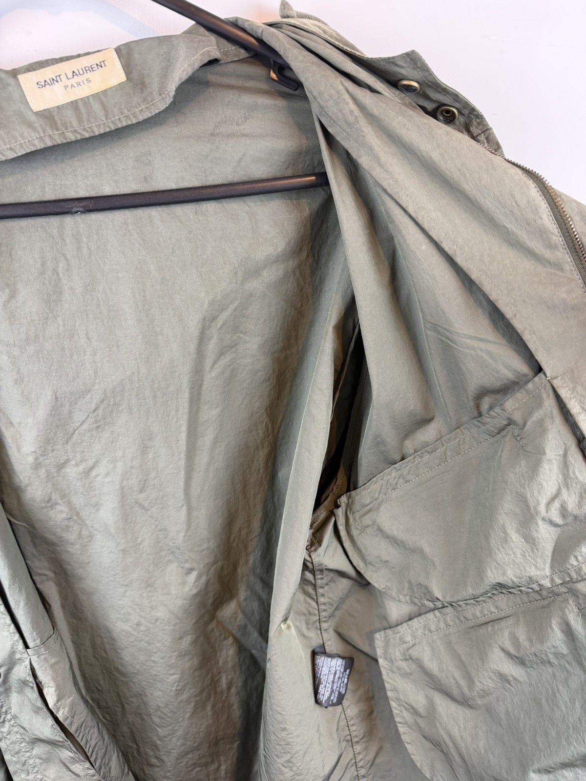 Saint Laurent Paris Saint Laurent Windbreaker Men’s Jacket Size US L / EU 52-54 / 3 - 8 Thumbnail