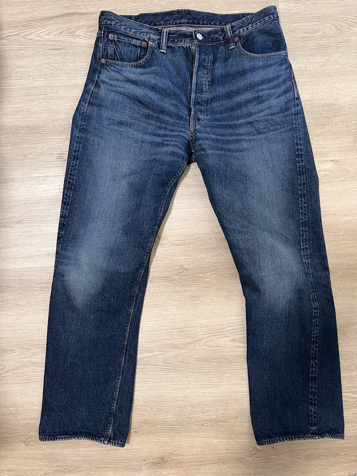 image of The Armoury X Warehouse & Co Denim Jeans- 36 in Blue, Men's