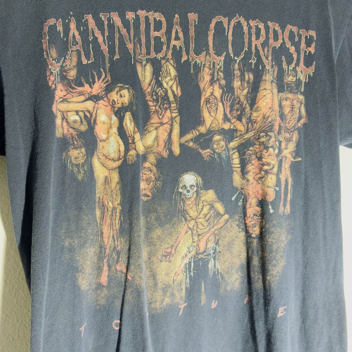 Other Vintage Cannibal Corpse 2012 Torture Tour Tee L F/Bb Print Size US L / EU 52-54 / 3 - 3 Thumbnail