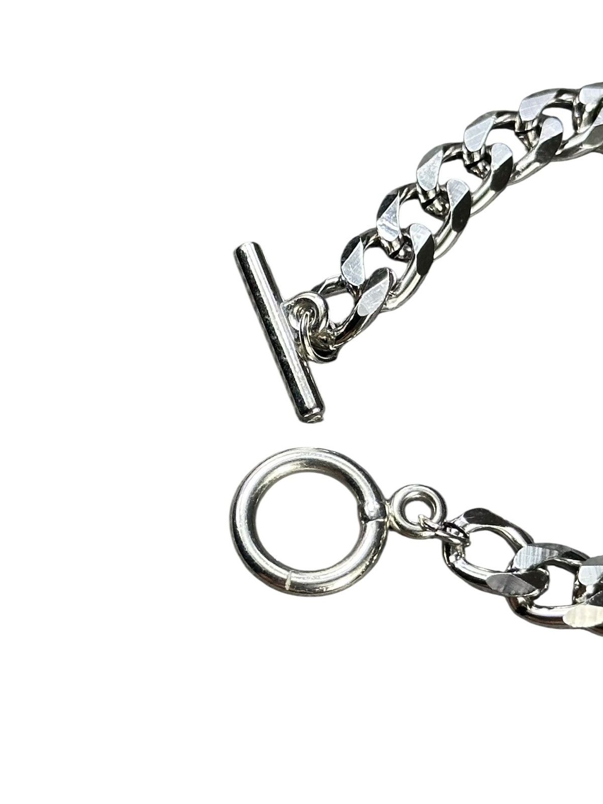 Vintage 2000s JAPANESE MADE POLISHED METAL CHUNKY CHAIN BRACELET Size ONE SIZE - 5 Thumbnail