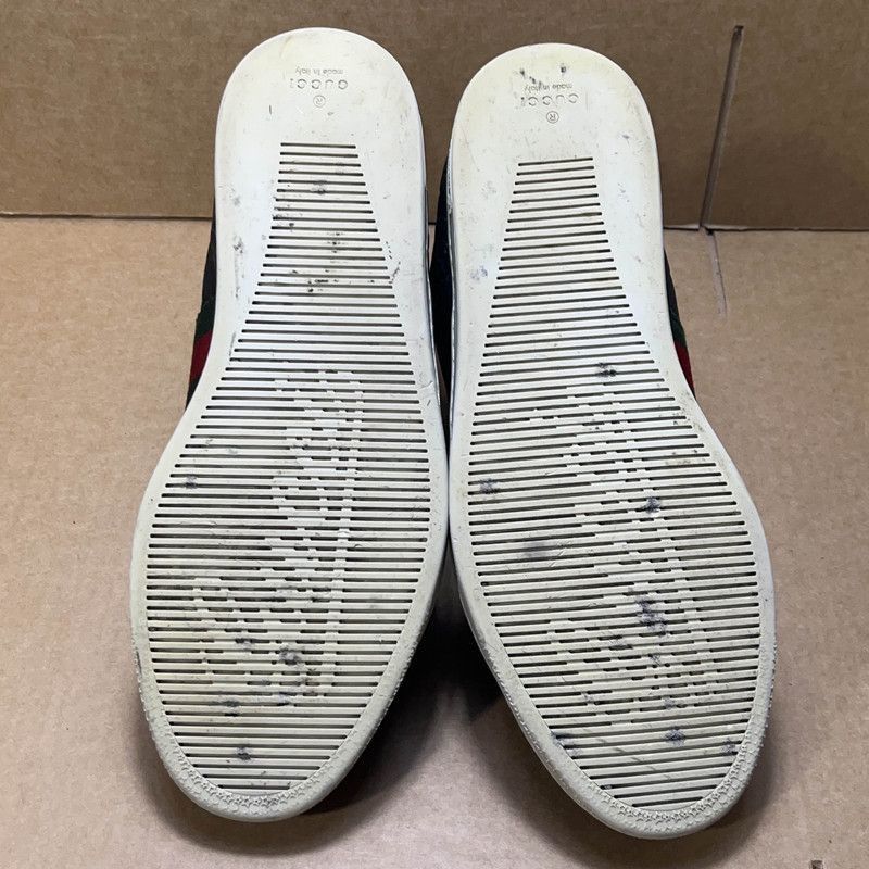 Gucci Gucci Leather High-Top Fashion Sneakers for Men Size US 6.5 / EU 39-40 - 5 Thumbnail