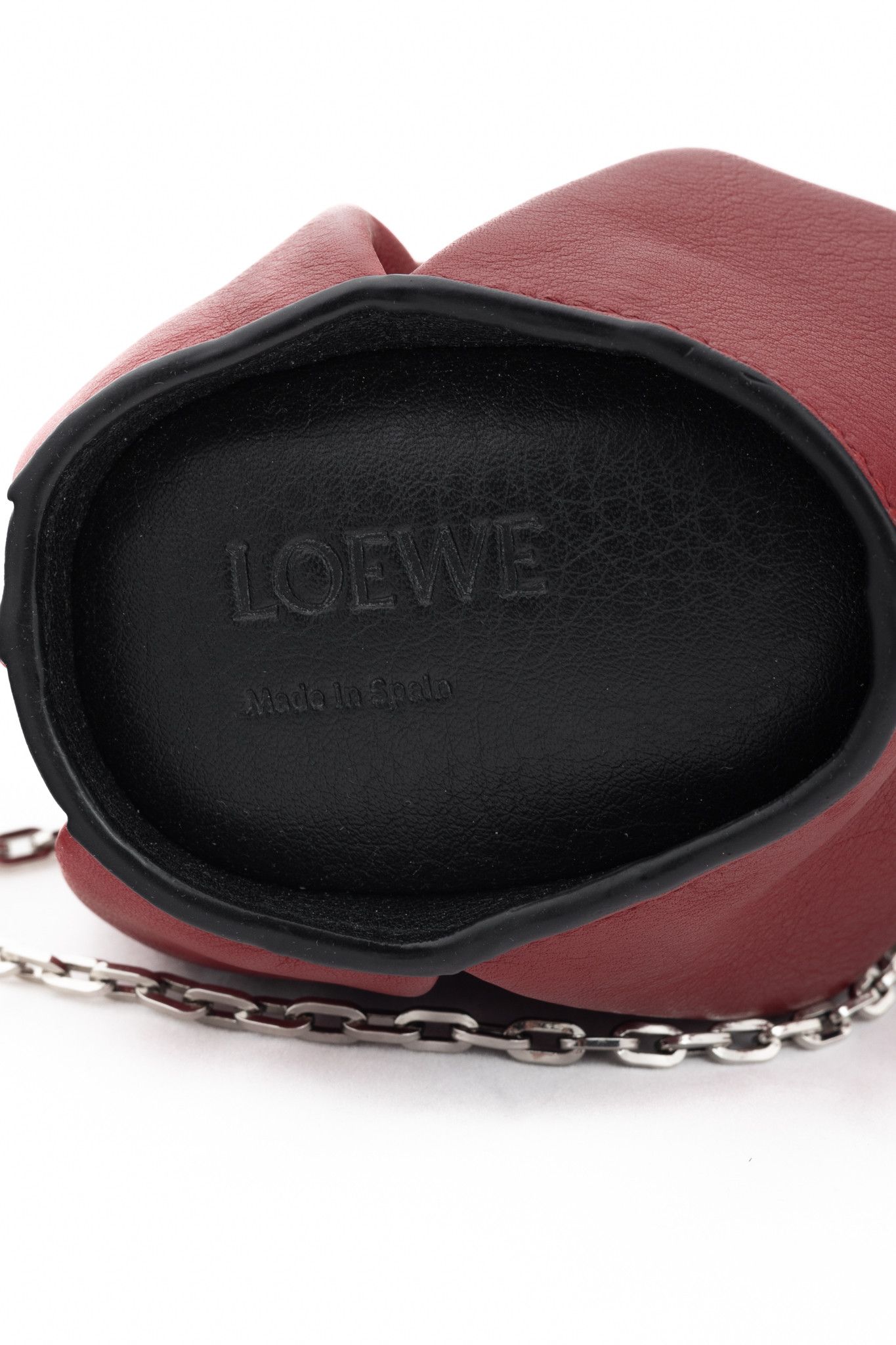 Loewe Loewe Red Calfskin Elephant Mini Coin Pouch Size ONE SIZE - 8 Thumbnail