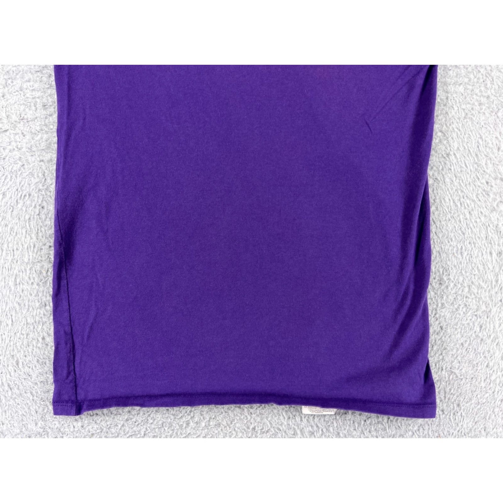 Champion Champion Shirt Mens Small Purple Spellout Logo Short Sleeve Crew Cotton Blend Size US S / EU 44-46 / 1 - 7 Thumbnail