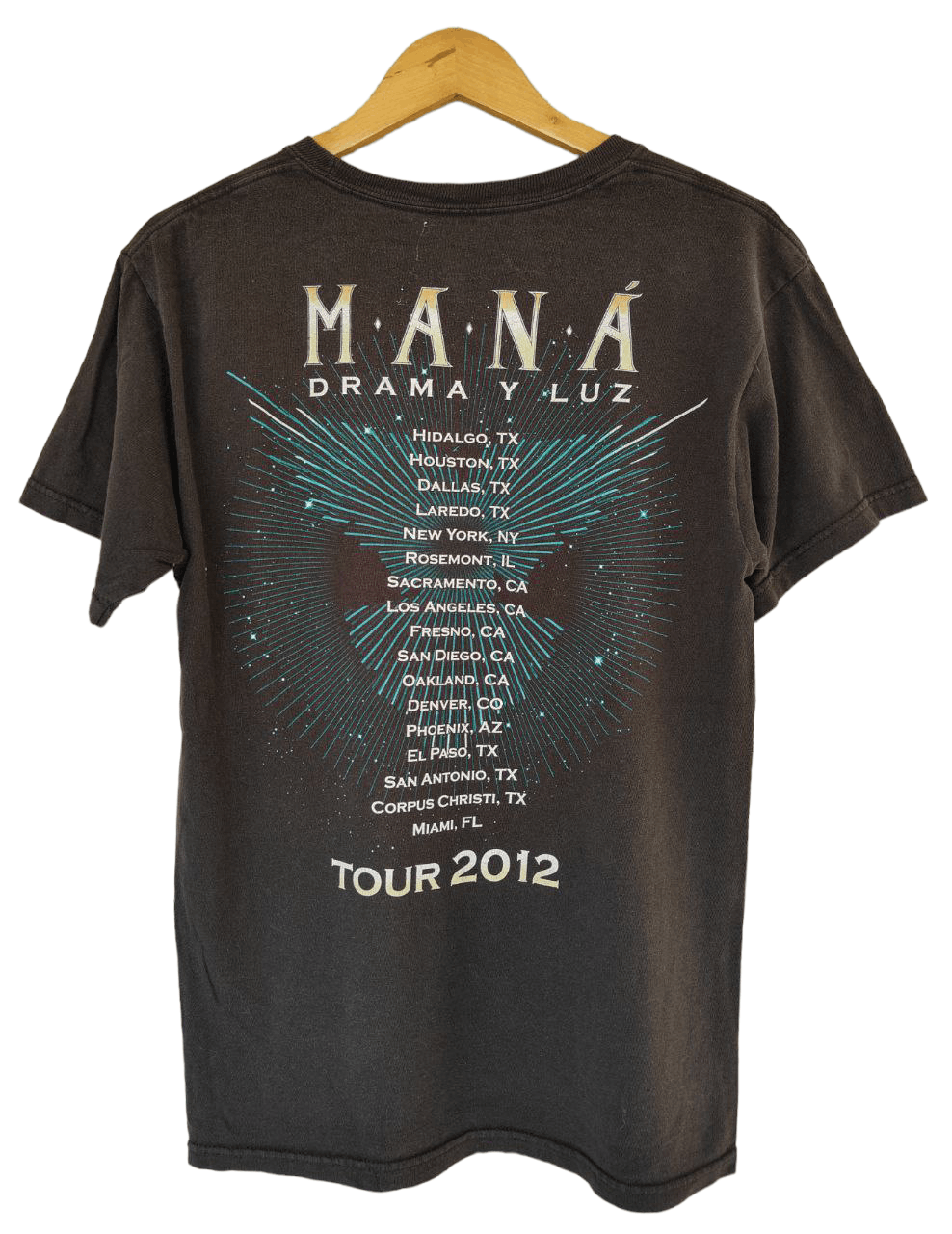 Band Tees Mana Band Tour Faded T Size US M / EU 48-50 / 2 - 2 Thumbnail