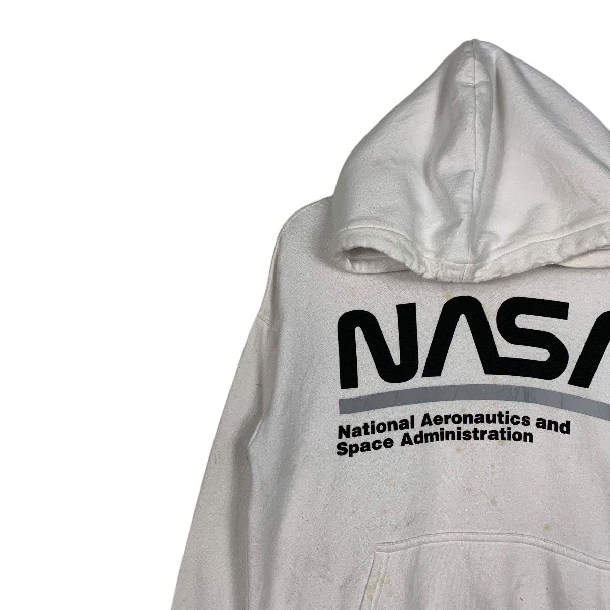 H&M Nasa Big Logo Pullover Hoodie Size US M / EU 48-50 / 2 - 6 Thumbnail