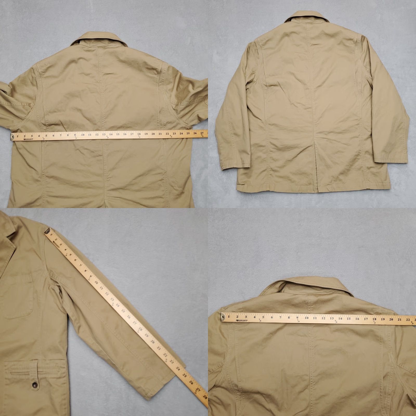 Vintage Duluth Trading Jacket Mens XL Brown Twill Overcoat Coat Outdoor Travel Ulith Presentation Safari? Size US XL / EU 56 / 4 - 8 Thumbnail