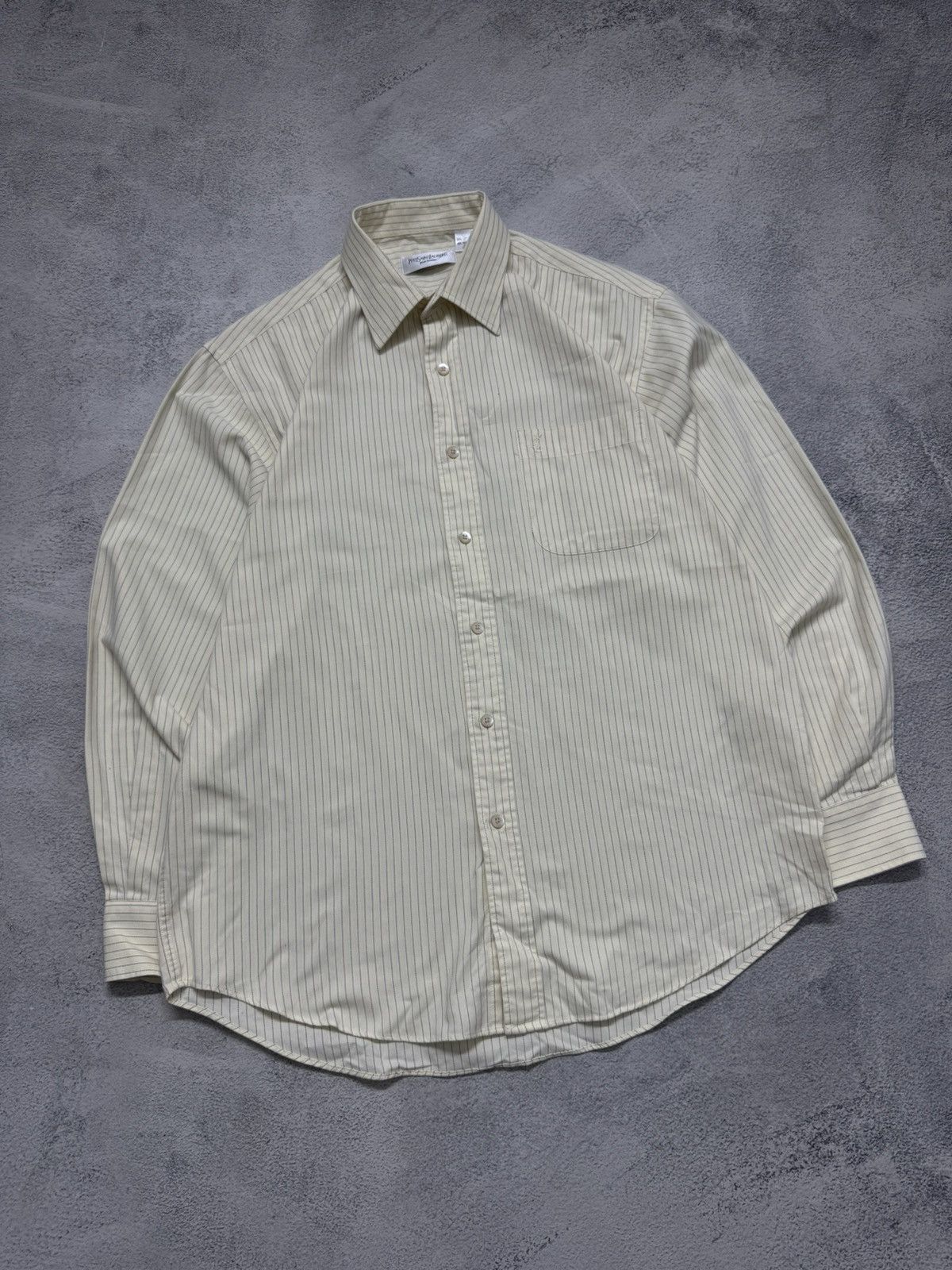 Yves Saint Laurent Vintage Yves Saint Laurent YSL Shirt Luxury Size US L / EU 52-54 / 3 - 4 Thumbnail