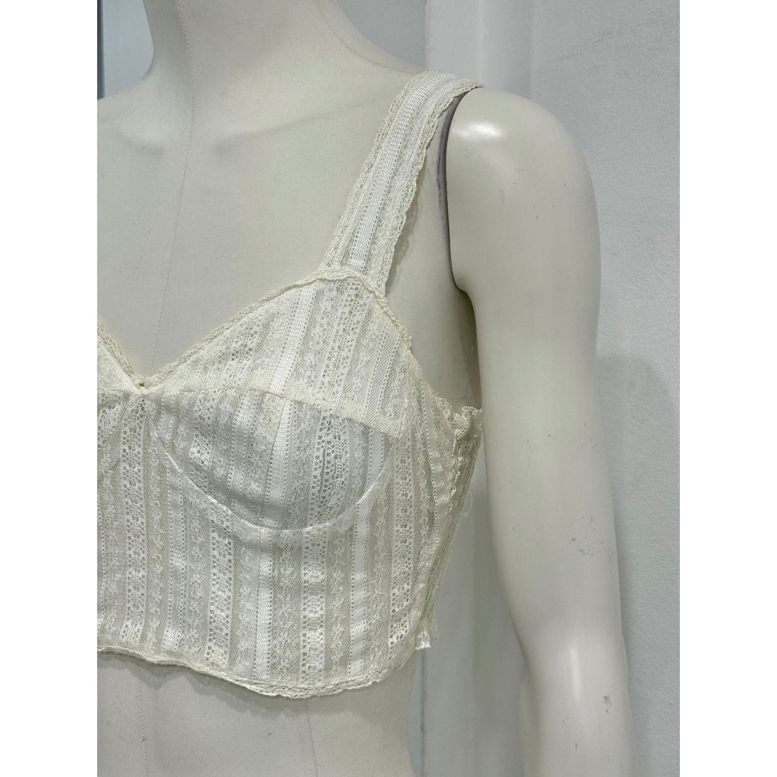 Dolce & Gabbana 1990s Dolce & Gabbana sheer lace corset top Size M / US 6-8 / IT 42-44 - 5 Thumbnail