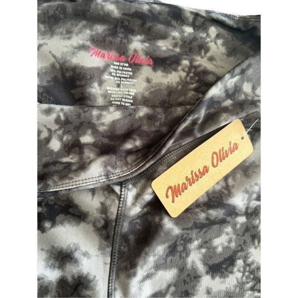 Melissa Marissa Olivia Camo Running Leggings Pants Size 34" / US 12 / IT 48 - 3 Thumbnail