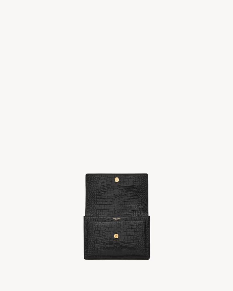Saint Laurent Paris o1b1hav110125 Size: OS / Large Shoulder Bag Leather in Black Size ONE SIZE - 5 Thumbnail