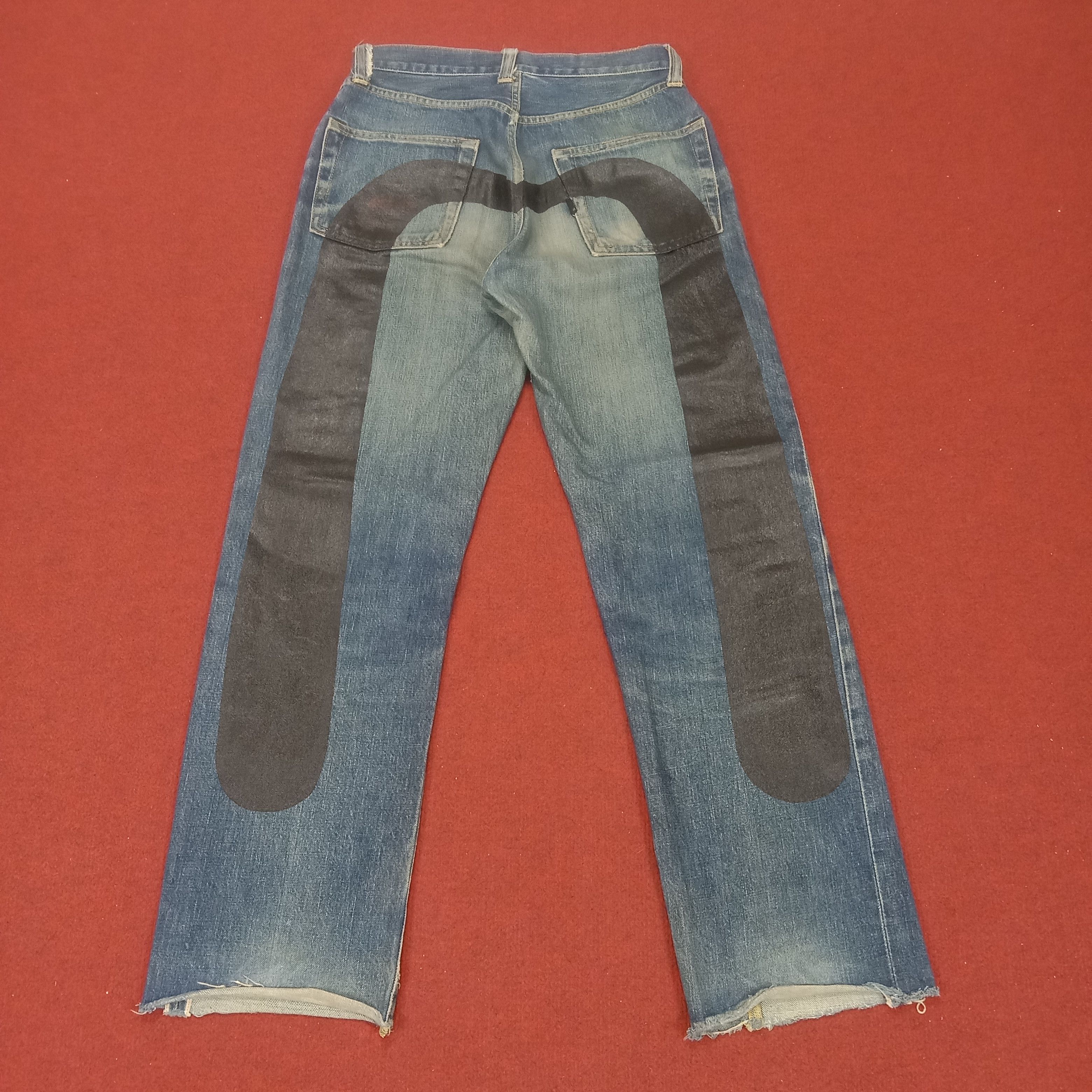 Japanese Brand × Vintage Evis Jeans Japanese Brand Streetwear Custom Daicock Size US 28 / EU 44 - 1 Thumbnail