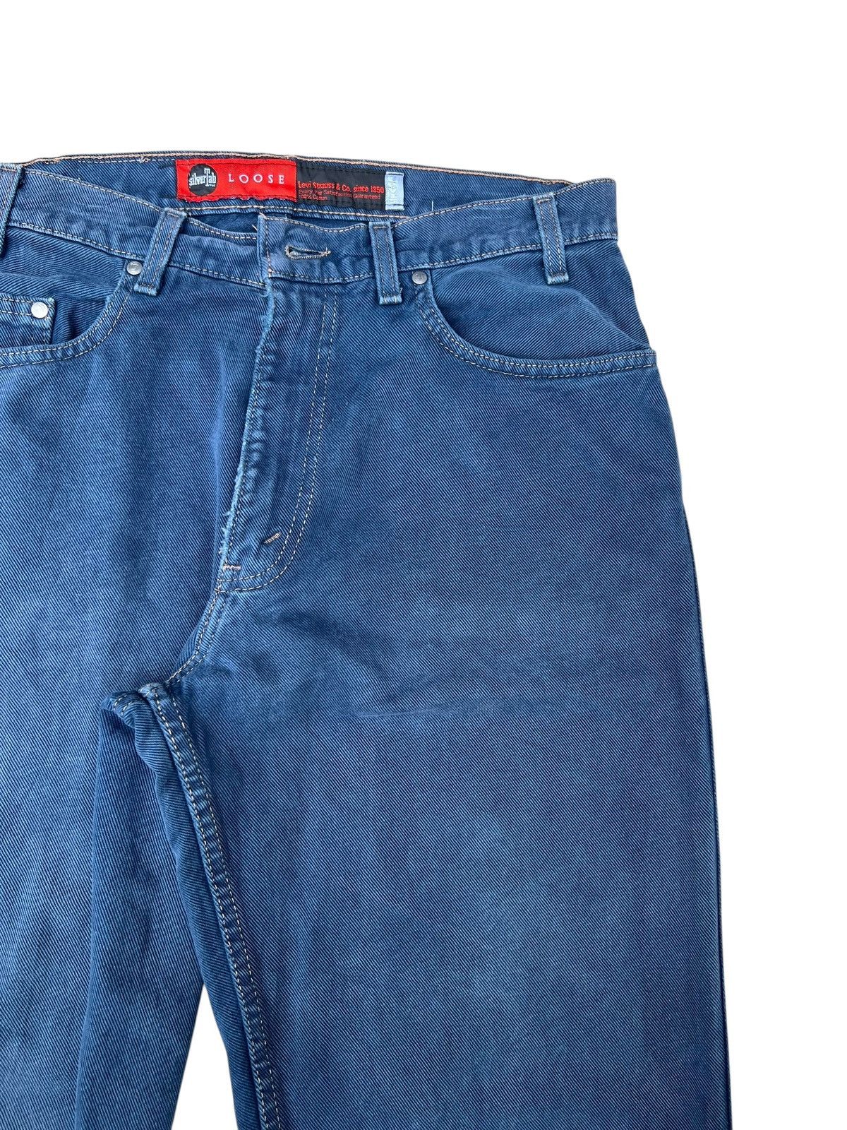 Levi's 90s Levi’s Silvertab Distressed Fade Denim Loose Jeans Size US 33 - 11 Thumbnail