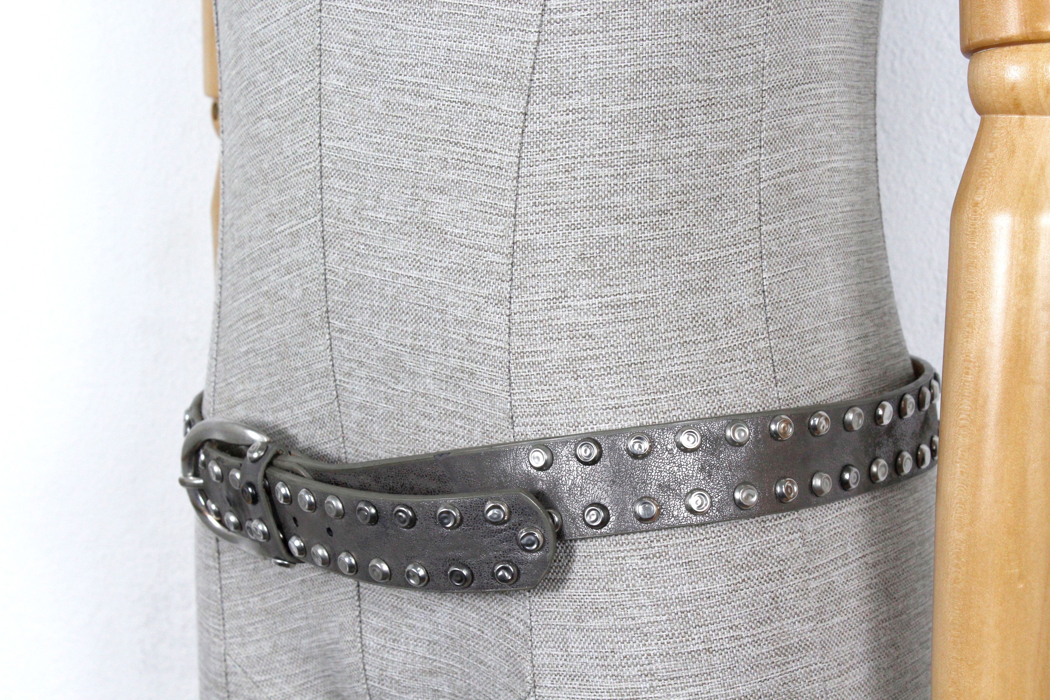 Japanese Brand × Vintage VINTAGE RHINESTONES BELT BB SIMON STYLE Y2K Size ONE SIZE - 4 Thumbnail
