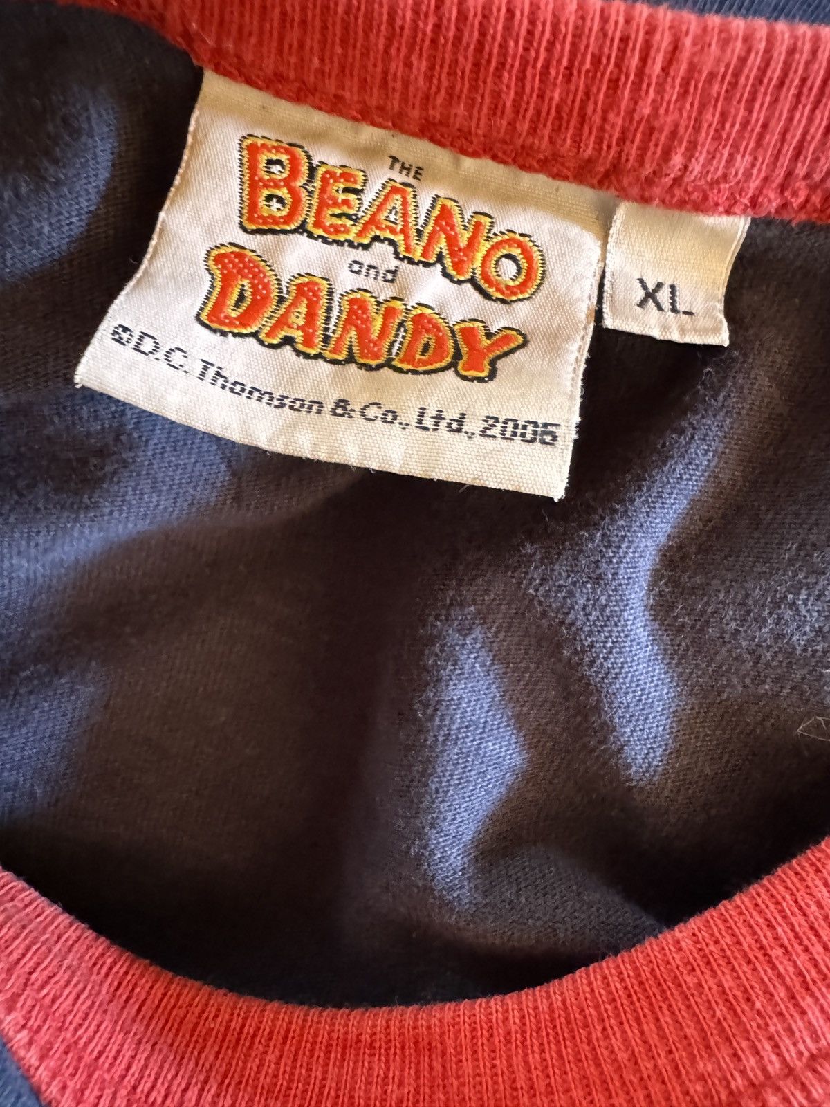 Vintage Desperate Dan Comic Vintage Tee T-shirt The Dandy Beano Size US XL / EU 56 / 4 - 6 Thumbnail