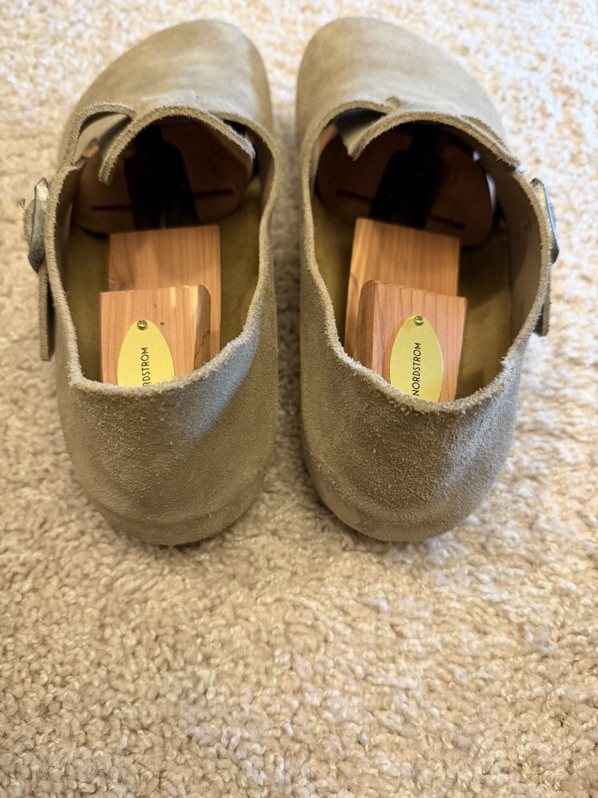 Birkenstock Birkenstock London in Taupe Suede Size US 11 / EU 44 - 3 Thumbnail