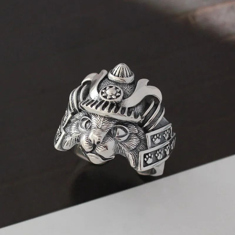 Other Retro Samurai Cat Ring Size ONE SIZE - 1 Thumbnail