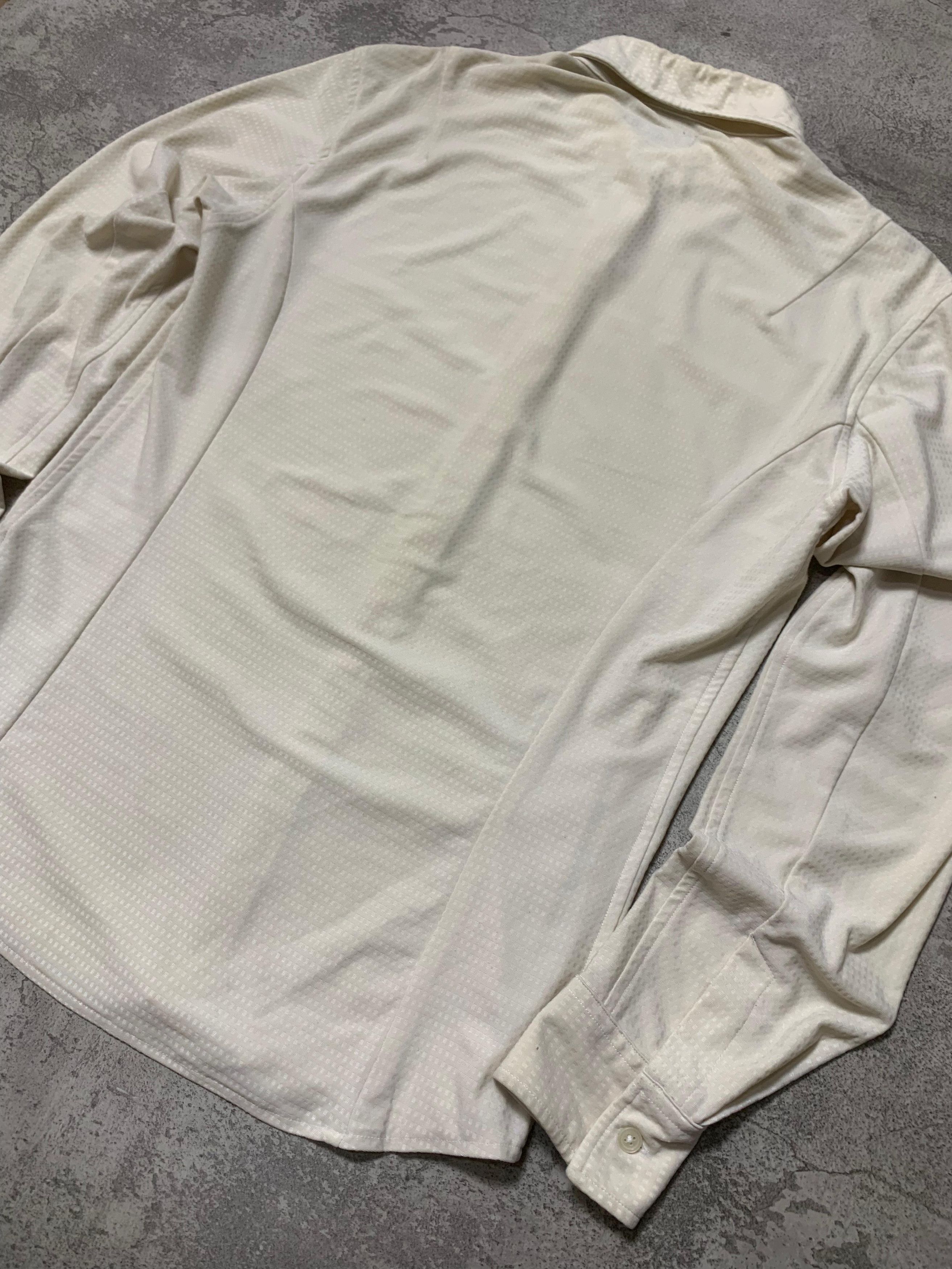 Tornado Mart 2000s Zero by Tornado Mart - White Button Up Shirt Size US M / EU 48-50 / 2 - 7 Thumbnail